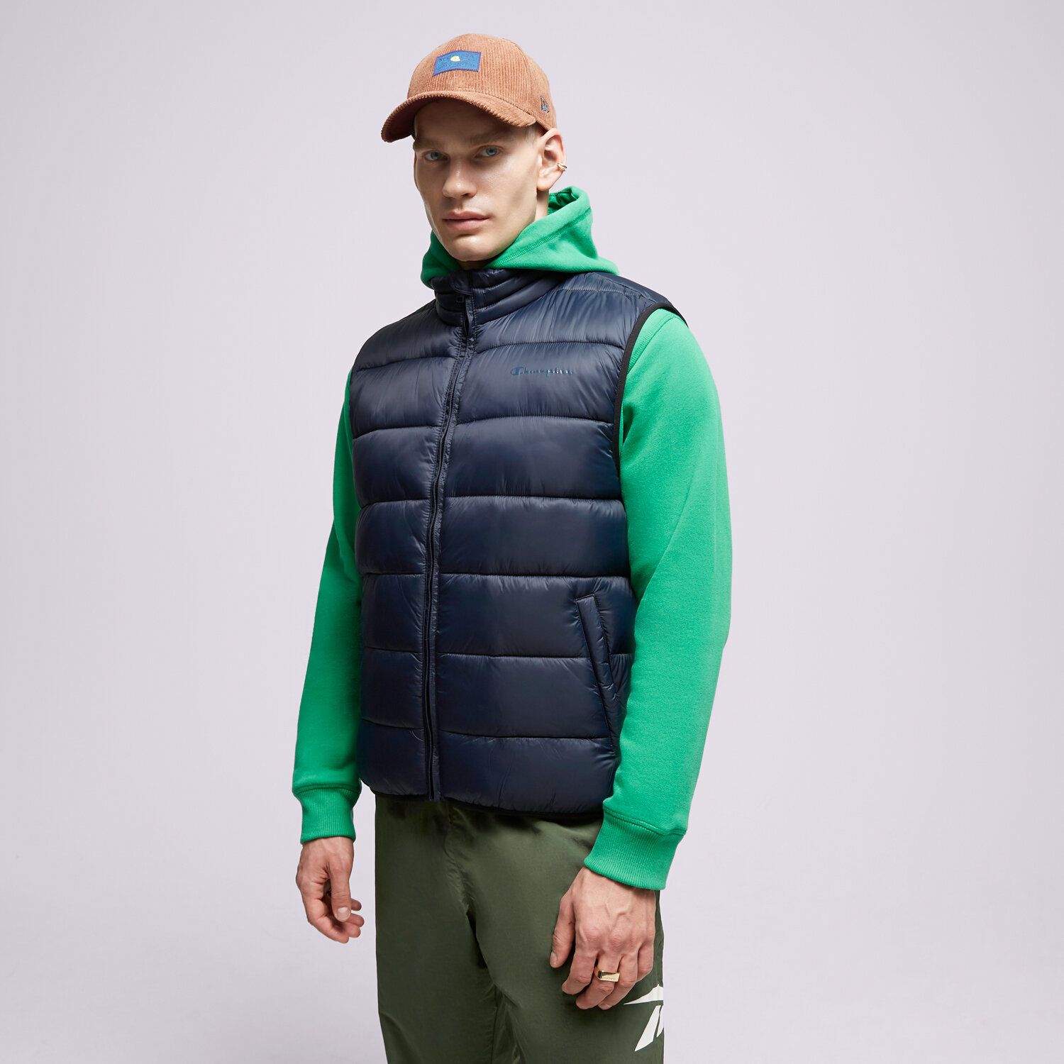 Herren Weste CHAMPION WESTE VEST 219188BS501 Dunkelblau