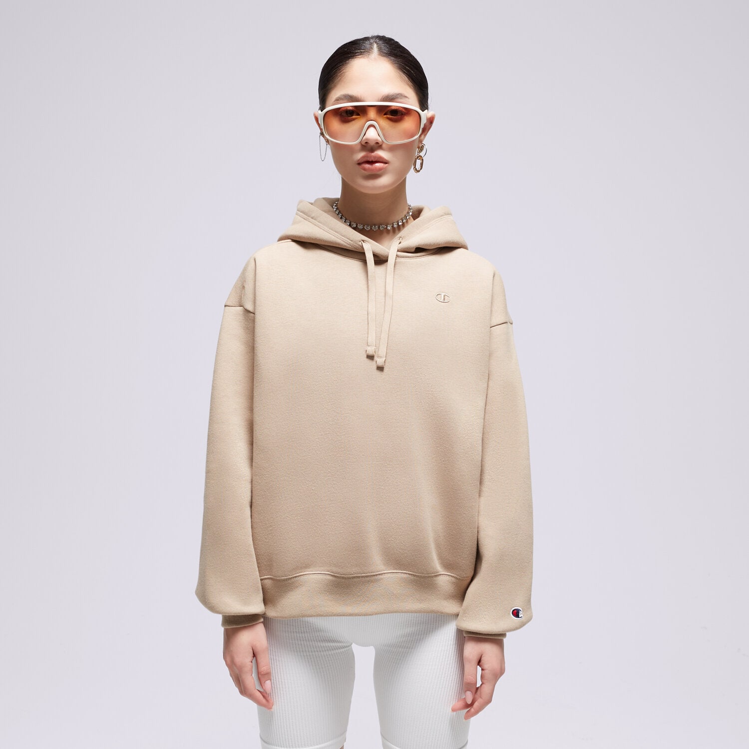 Champion sweatshirt beige damen shop