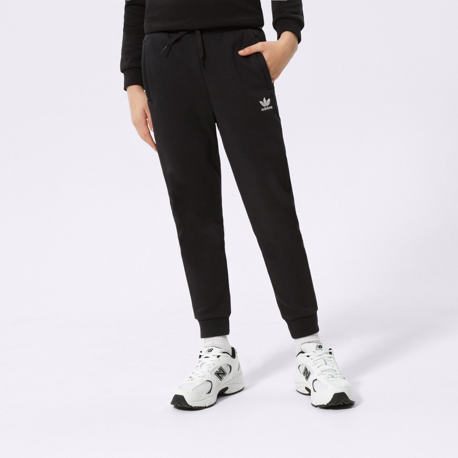 Kinder Hosen ADIDAS HOSE PANTS BOY H32406 Schwarz