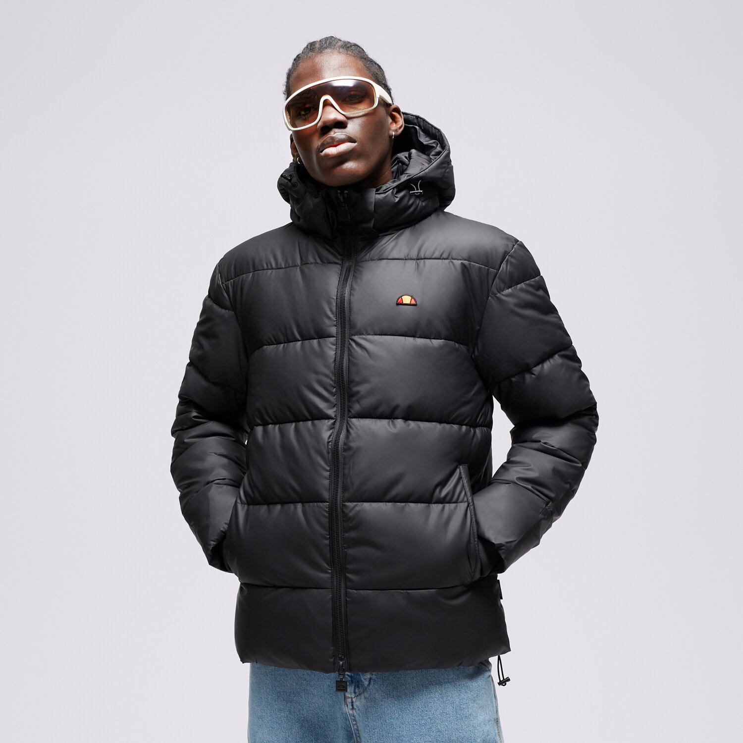 Herren Winterjacke ELLESSE DAUNENJACKE TREVANI JACKET BLK SZA17523011 Schwarz