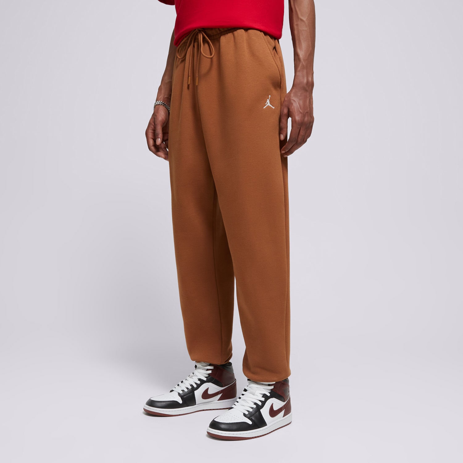 Herren Hosen JORDAN HOSE M J ESS FLC FJ7779-281 Braun