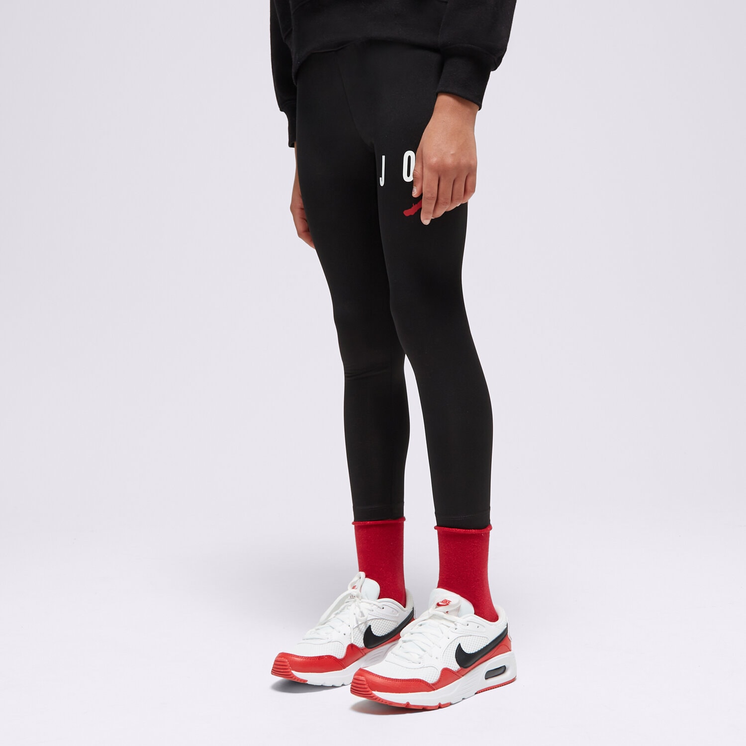 Kinder Hosen JORDAN LEGGINGS JUMPMAN SUSTAINABLE LEGGING GIRL 45B913-023 Schwarz
