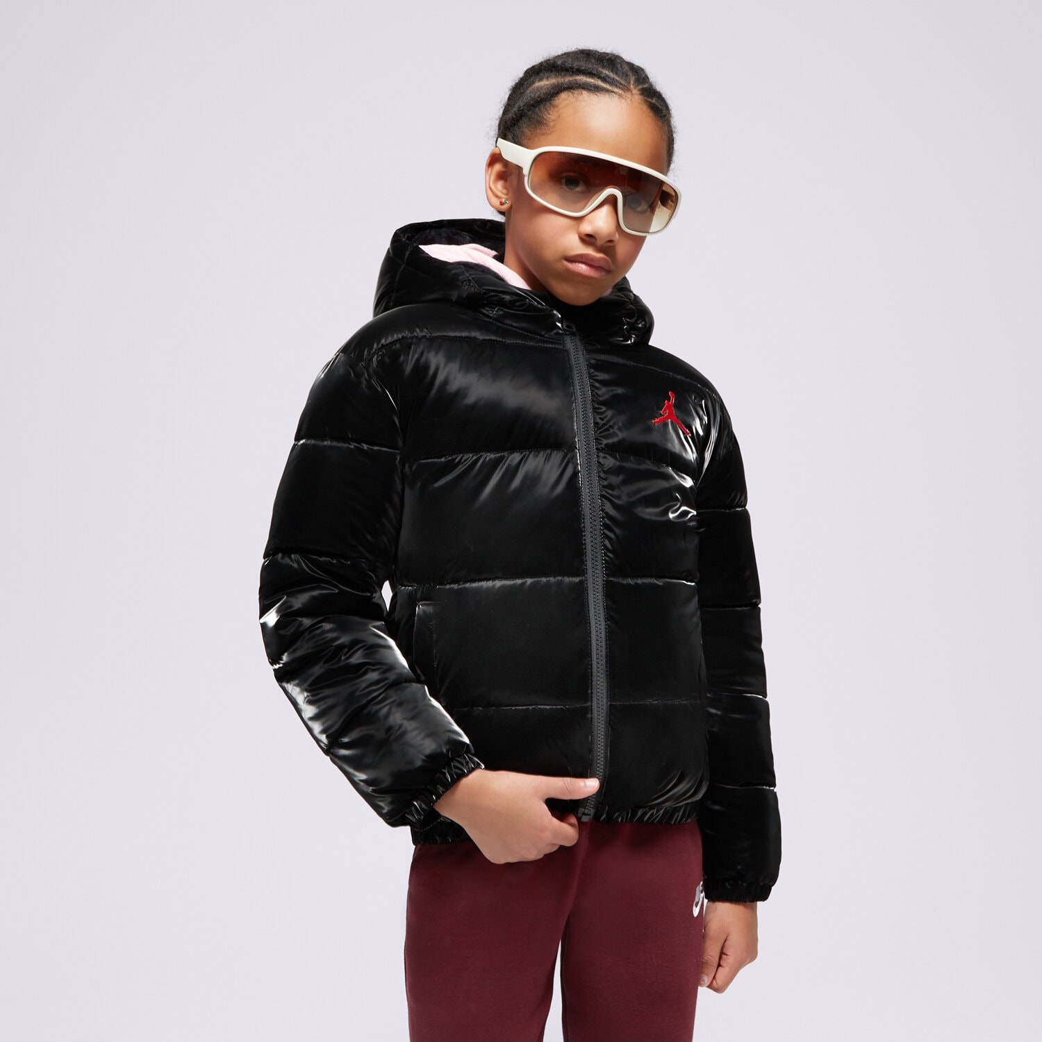 JORDAN JACKE WINTER JDG BOXY FIT GIRL Schwarz 45C483 023 Sizeer