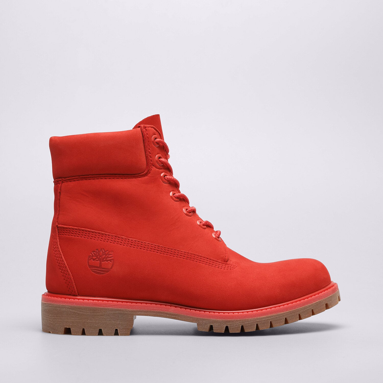 All red timberlands mens deals