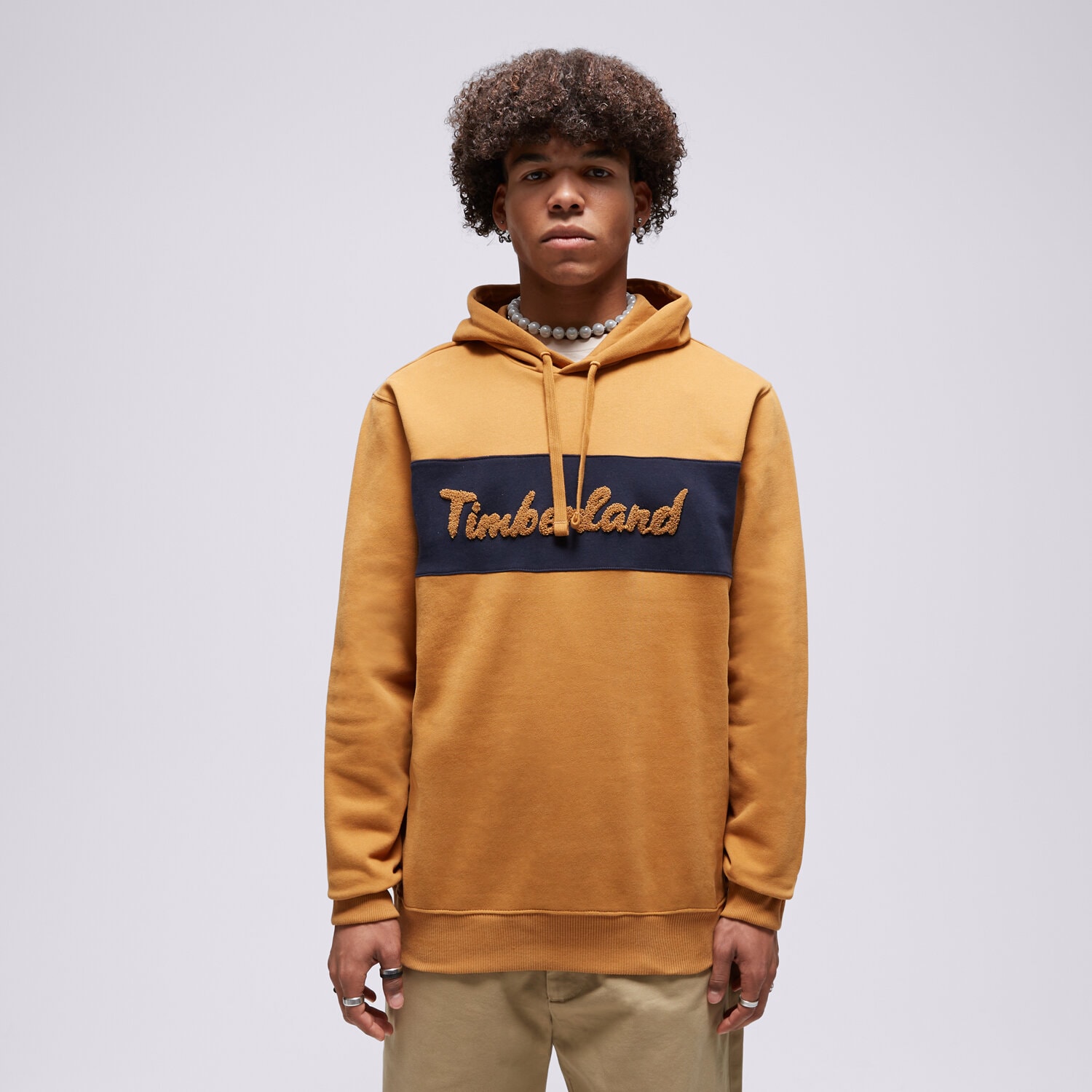 Herren TIMBERLAND HOODIE LS CURSIVE HOODIE TB0A6FKMP471 senfgelb