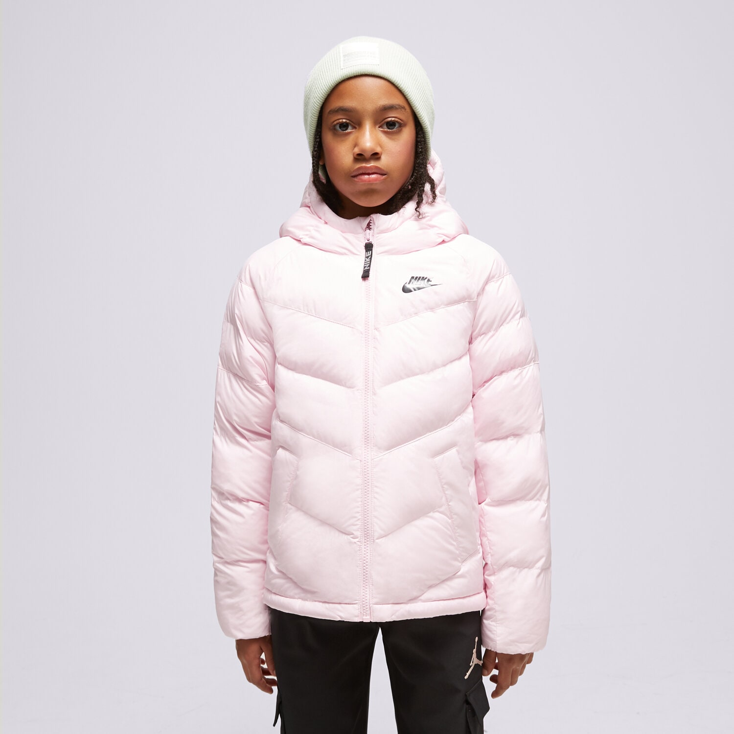 Kinder Übergangsjacke NIKE JACKE WINTER K NSW SYN FL HD GIRL FN7730-663 Rosa