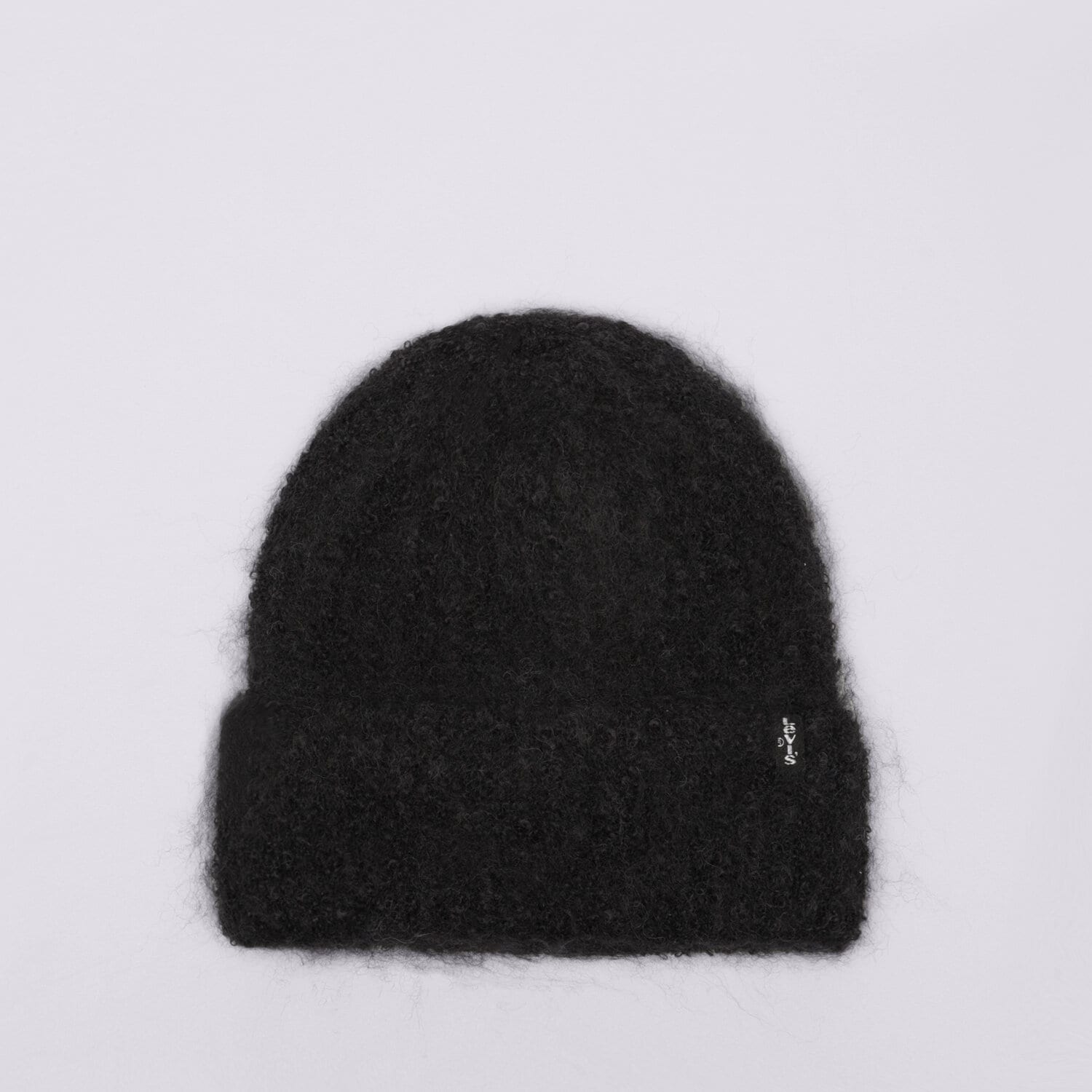 Damen Mütze LEVI'S MÜTZE WOMEN'S FUZZY BEANIE D7829-0001 Schwarz