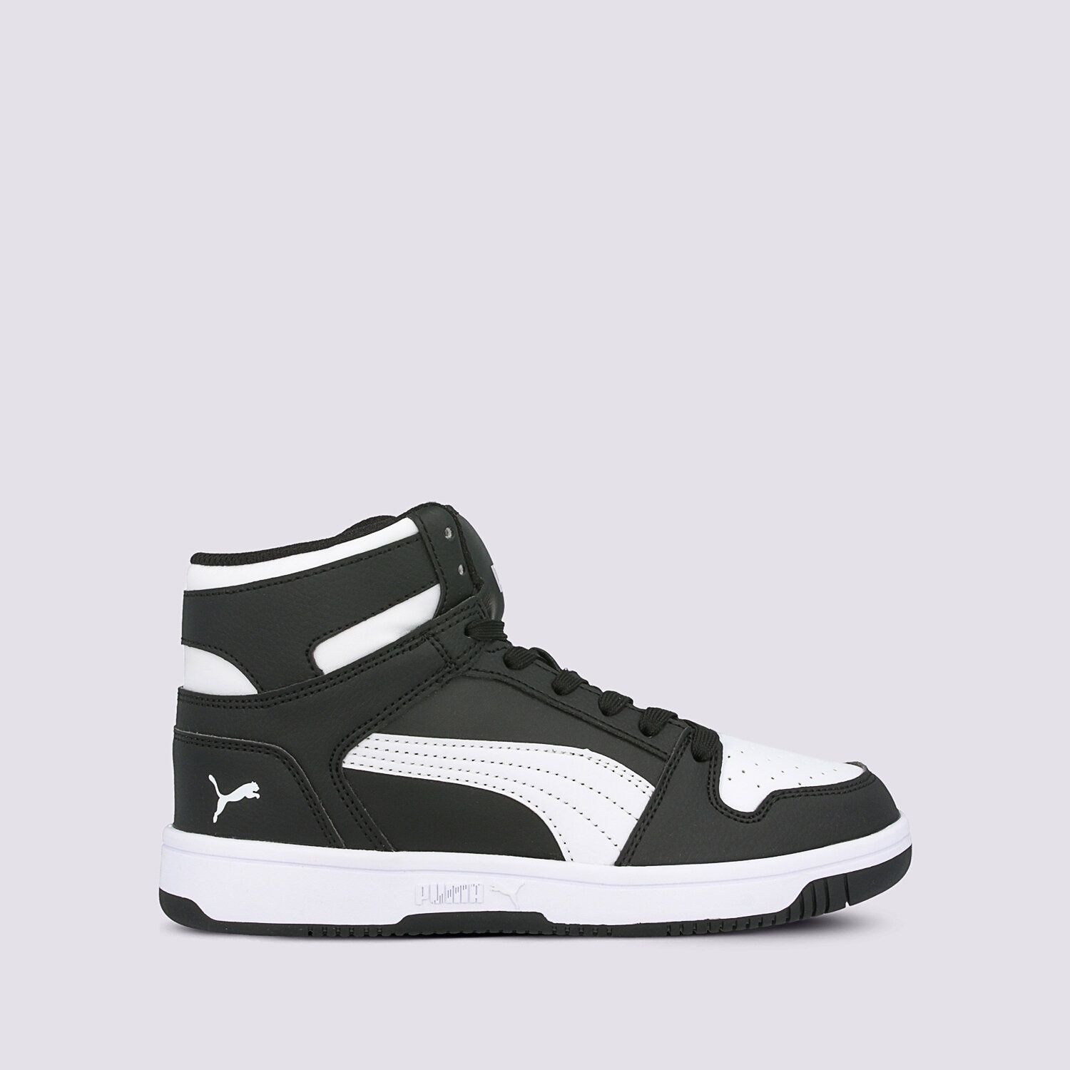 Kinder Sneaker PUMA REBOUND LAYUP SL JR 370486 01 Schwarz