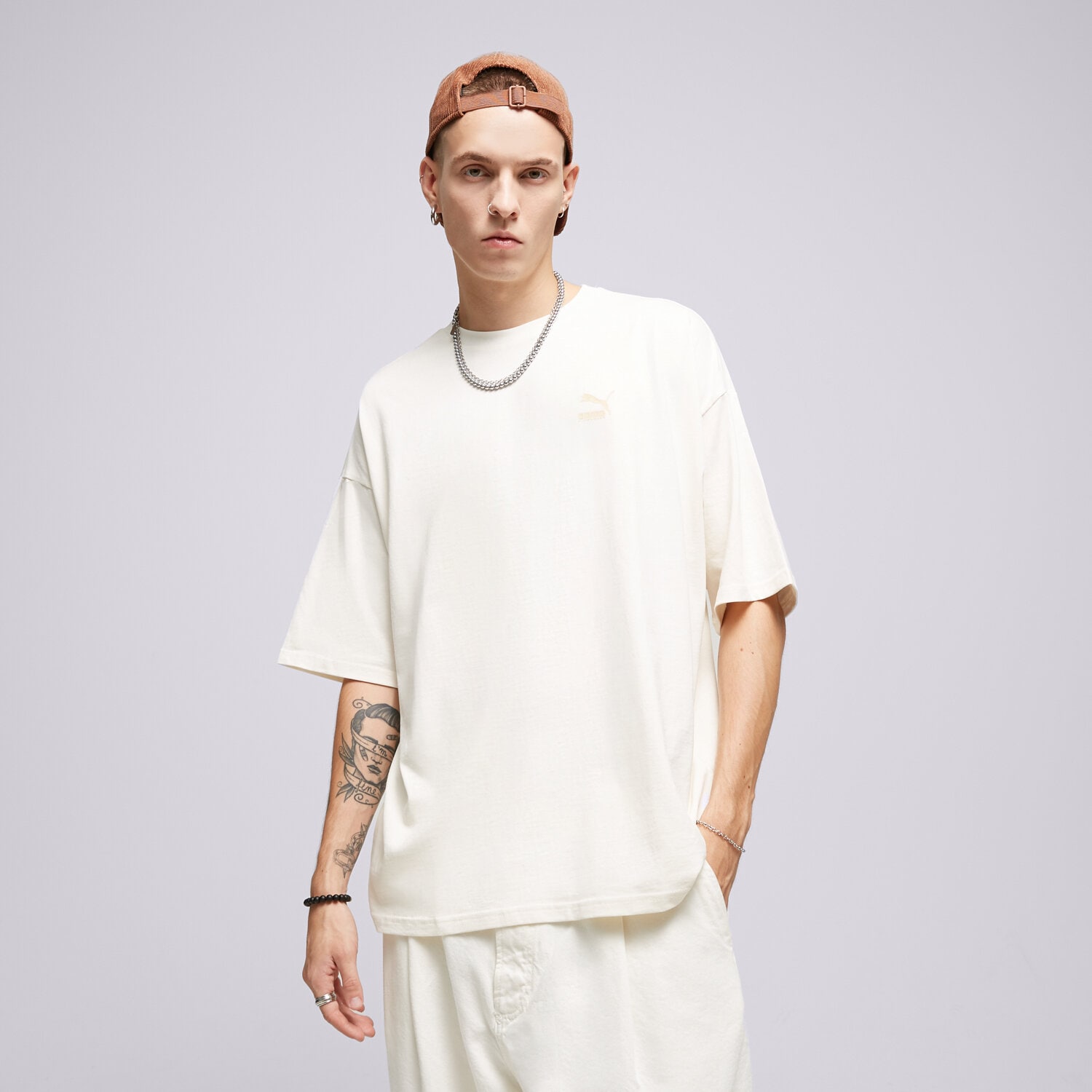 Herren T-Shirt PUMA T-SHIRT BETTER CLASSICS OVERSIZED 62131599 Weiß