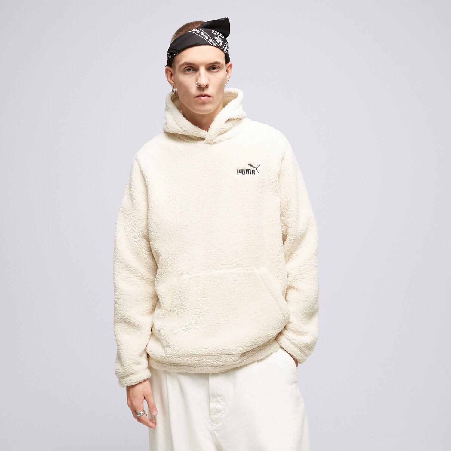 Herren PUMA HOODIE ESS ELEVATED 67598287 Weiß