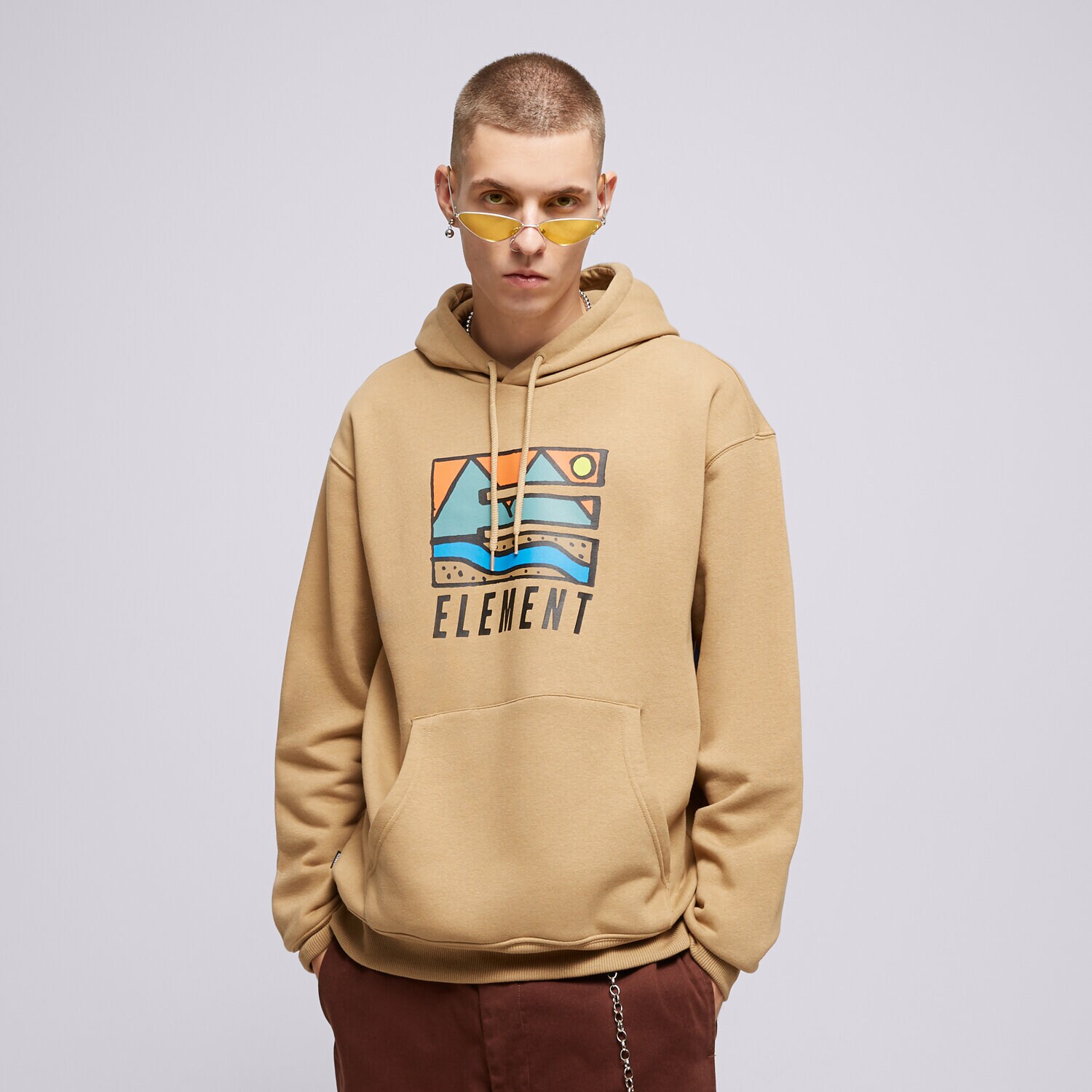 Herren ELEMENT HOODIE TREKKA HOOD ELYSF00204-KHA Khaki