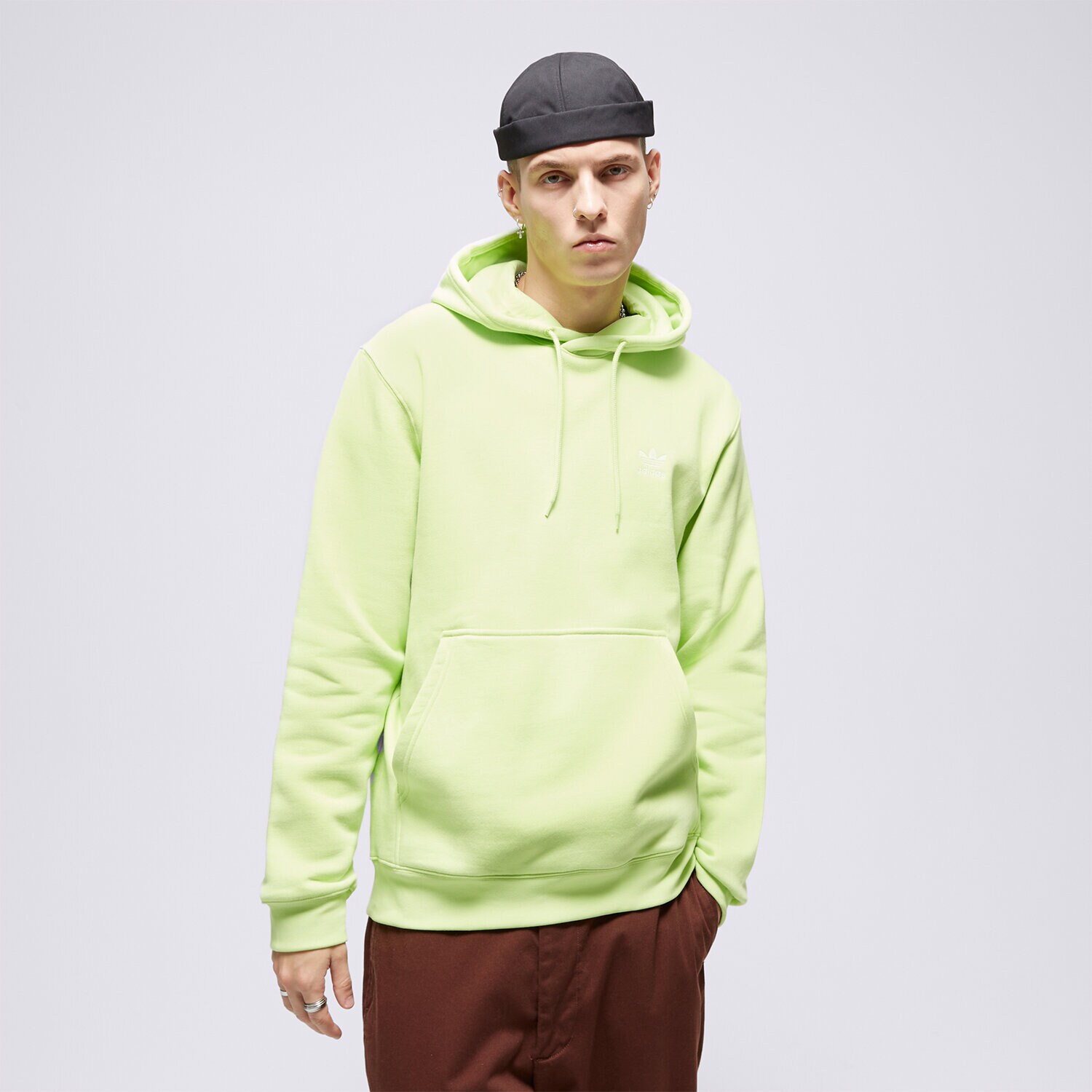 Herren ADIDAS HOODIE ESSENTIAL HOODY IM4533 Grün
