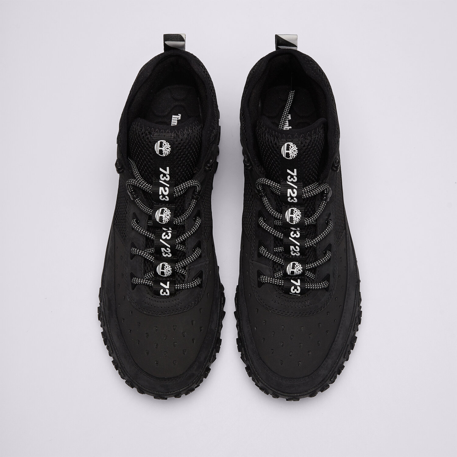 Timberland Botas De Piel De Montaña De Media Caña Con Cordones Greenstride Motion 6 Negro — foto 5