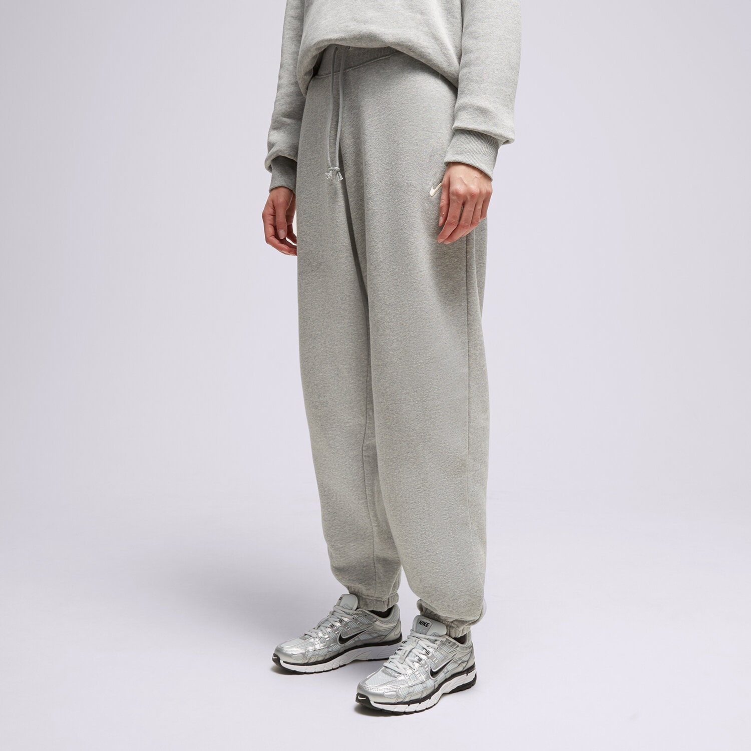 Damen Hosen NIKE HOSE W NSW PHNX FLC HR OS PANT DQ5887-063 Grau
