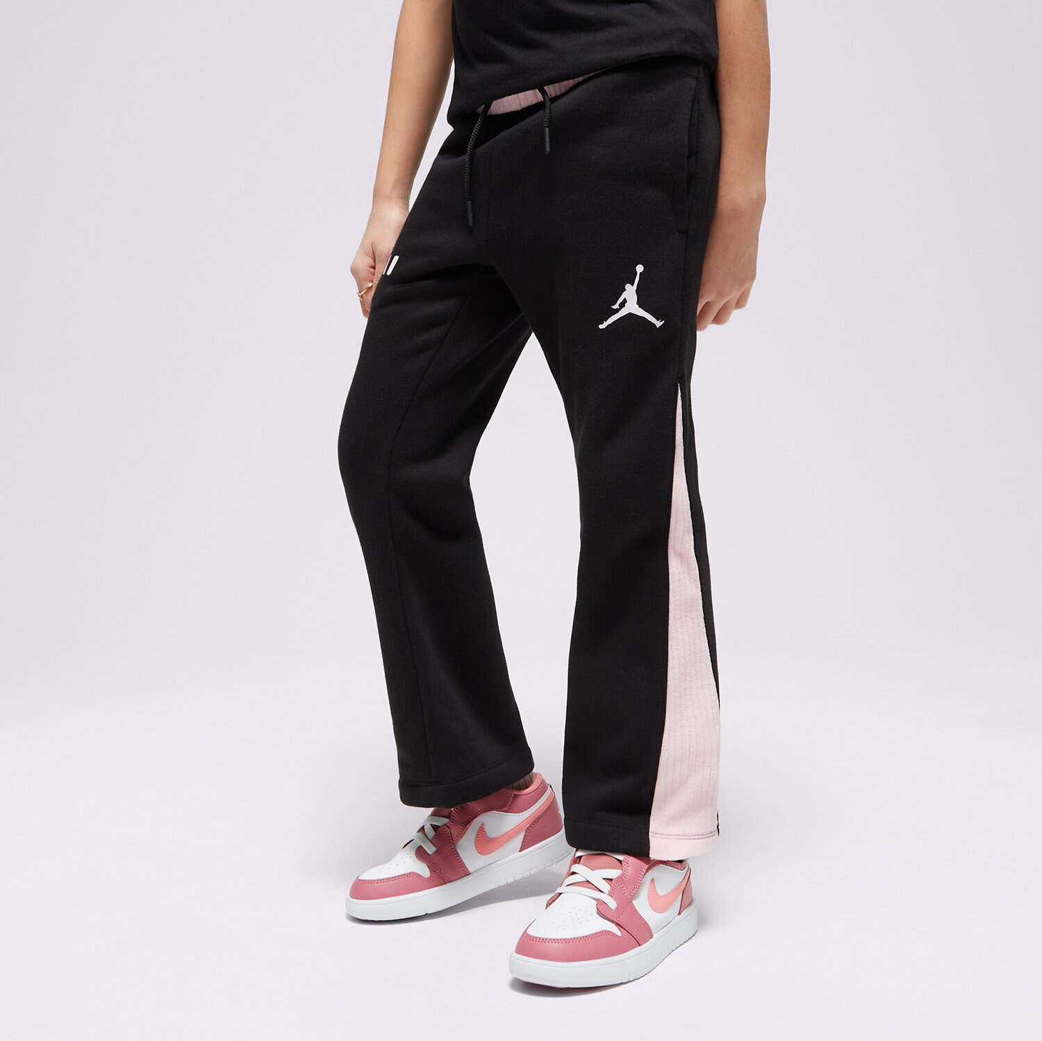 Kinder Hosen JORDAN HOSE SOFT TOUCH MIXED FLC GIRL 45C797-023 Schwarz