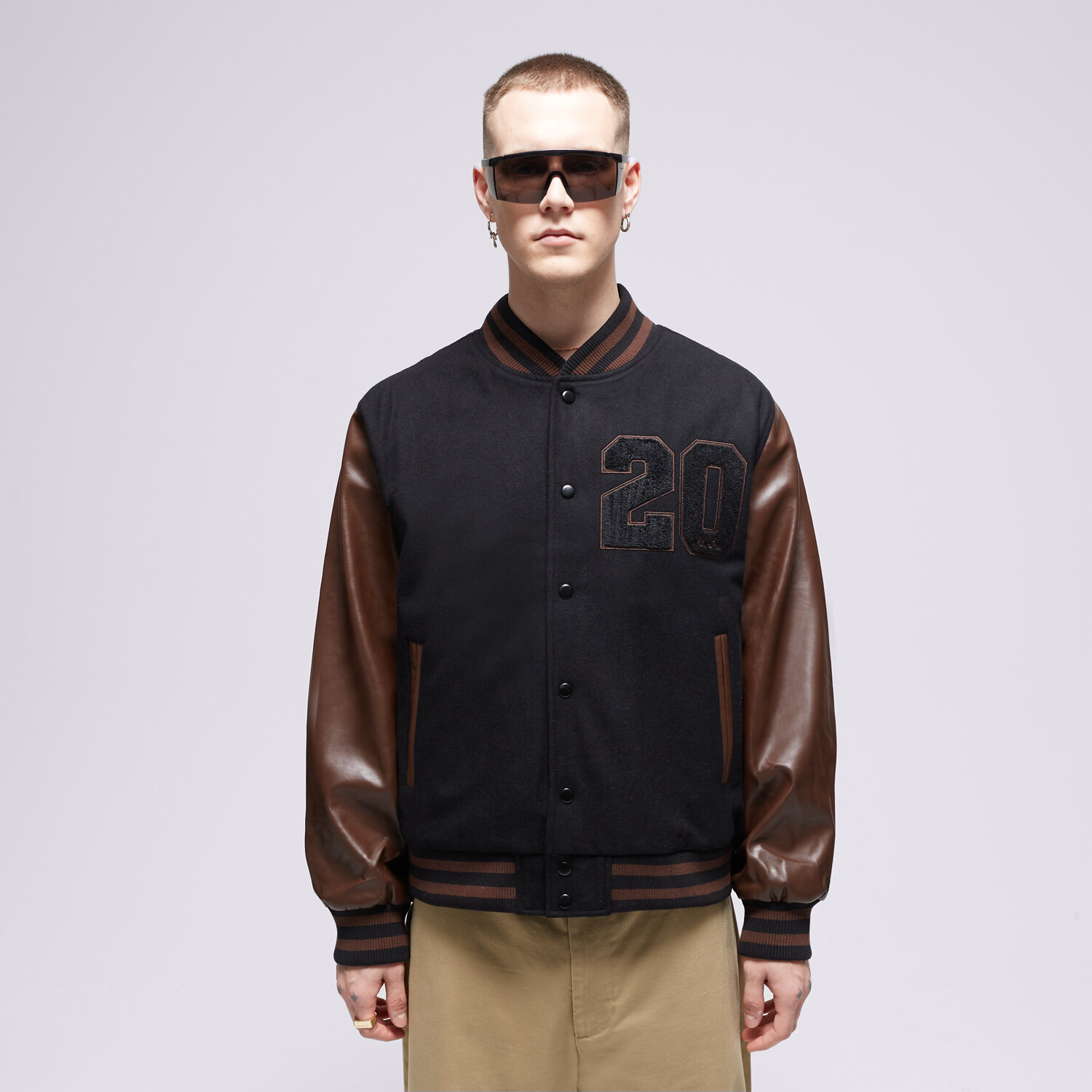 Herren Winterjacke NEW ERA JACKE NE VARSITY 60424413 Dunkelblau