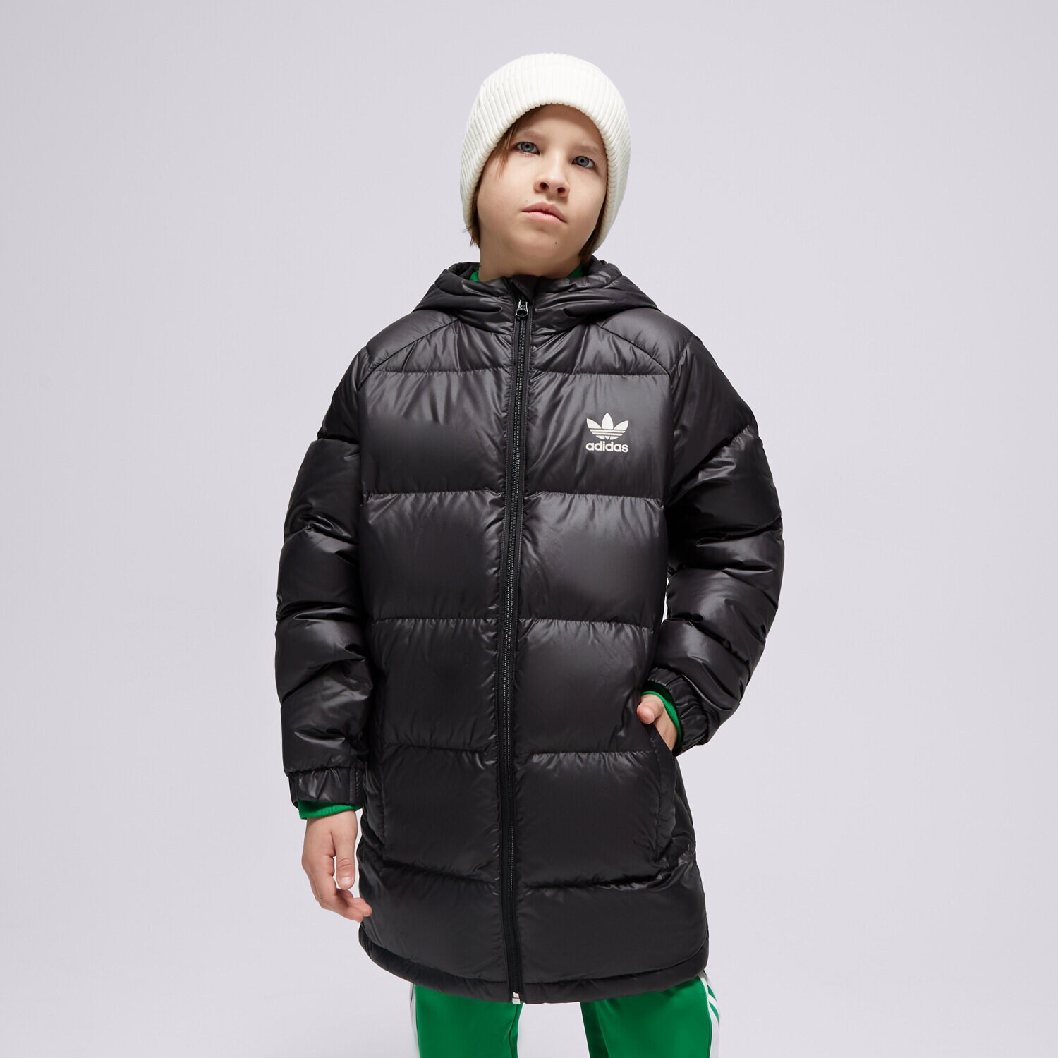Kinder Übergangsjacke ADIDAS JACKE WINTER ELO U H34567 Schwarz
