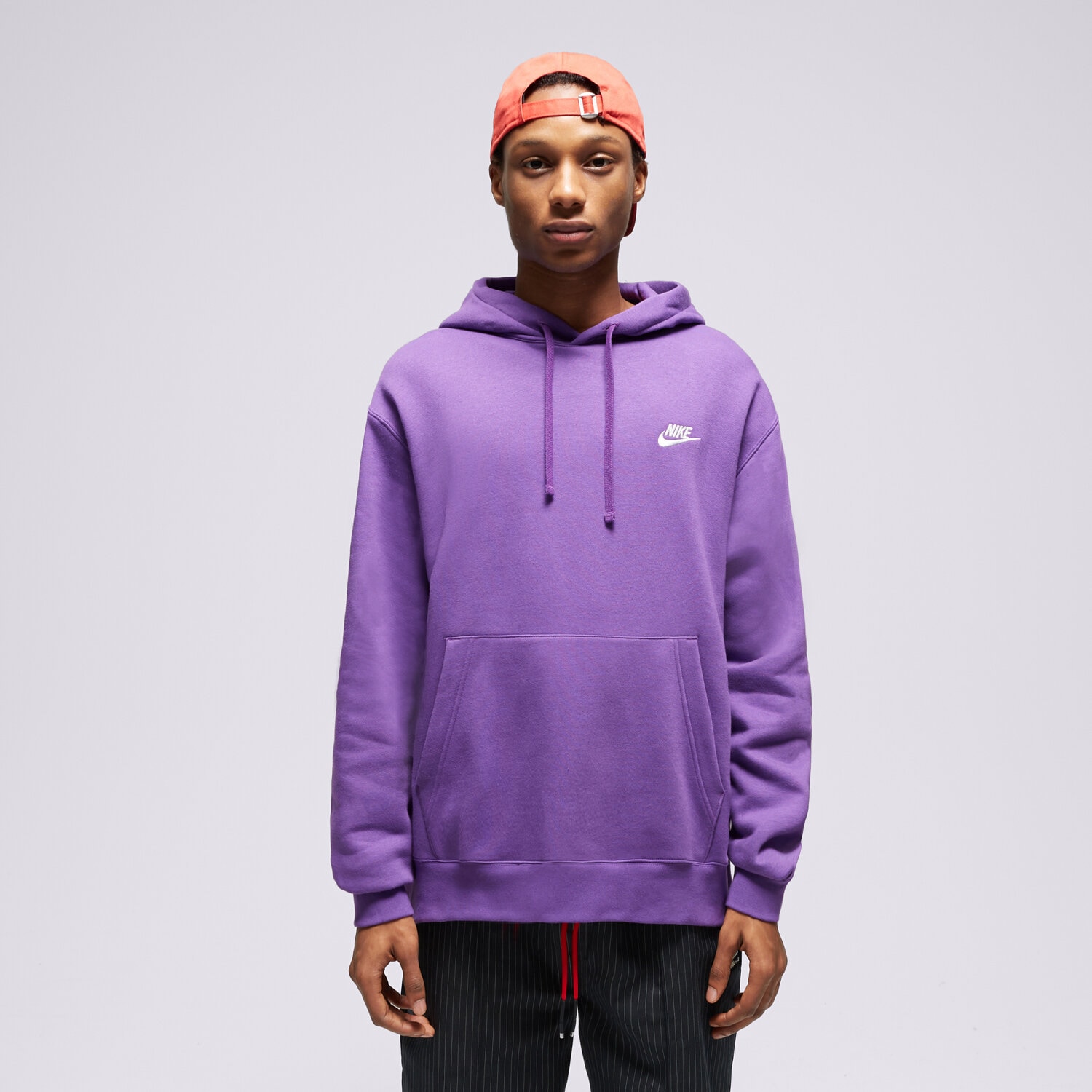 Herren NIKE HOODIE SPORTSWEAR CLUB FLEECE  BV2654-599 Violet