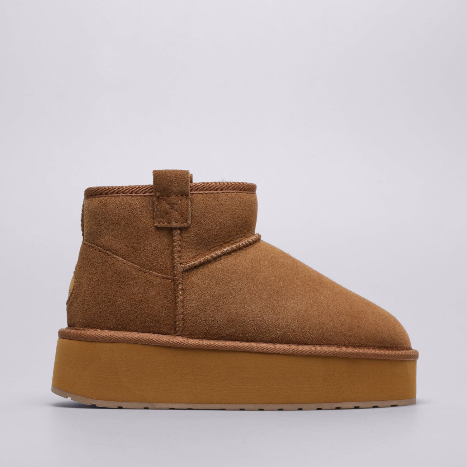 Damen Casual Schuhe EMU AUSTRALIA FOYFLATFORM MICRO W13073CHESTNUT Braun