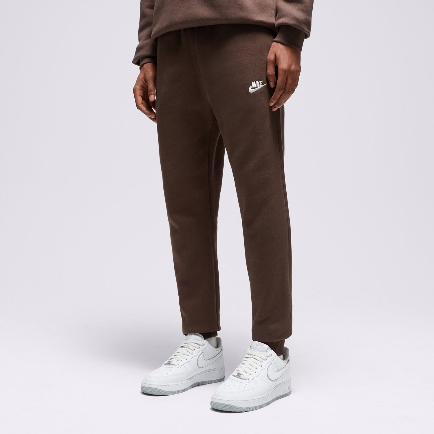 Herren Hosen NIKE   HOSE SPORTSWEAR CLUB FLEECE BV2671-237 Braun