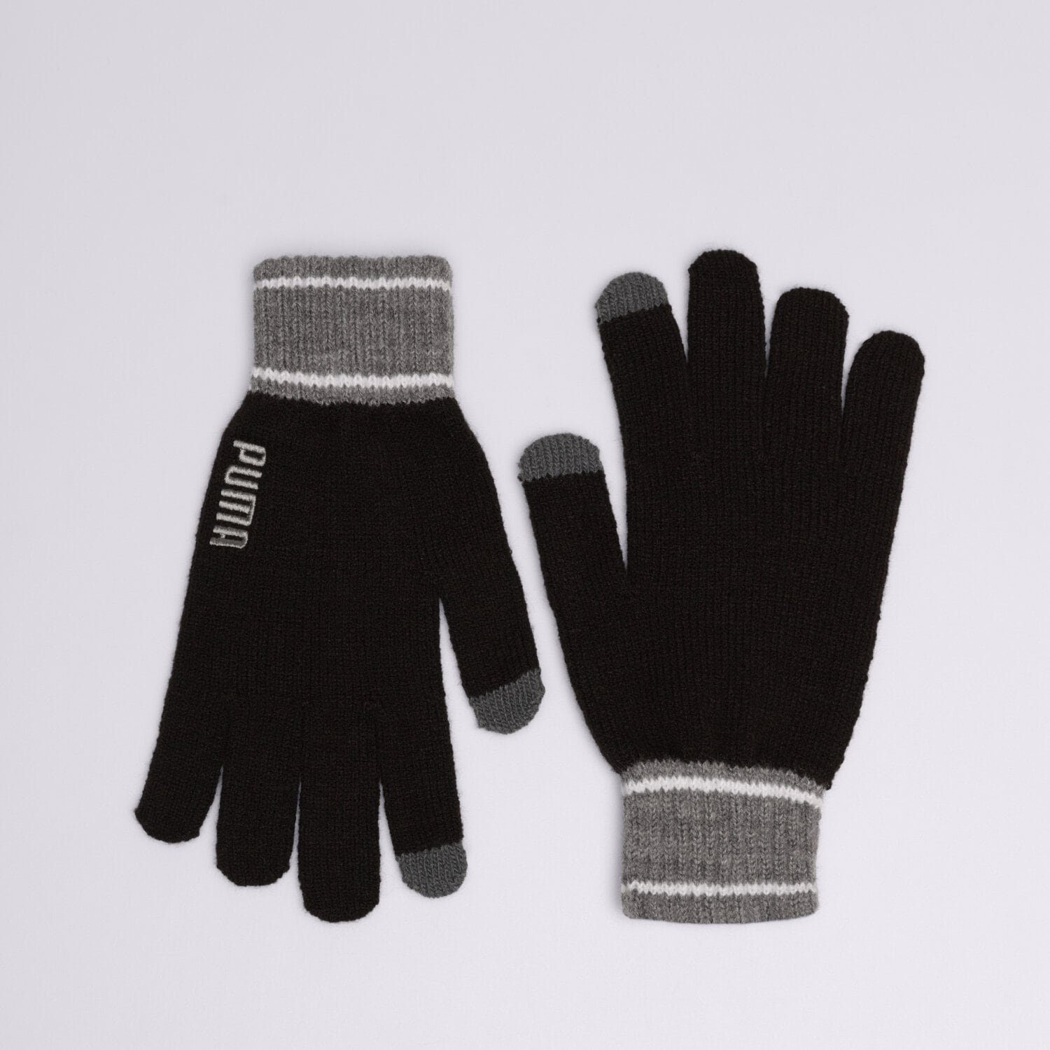 Kinder PUMA HANDSCHUHE PUMA KNIT GLOVES 041772 01 Schwarz