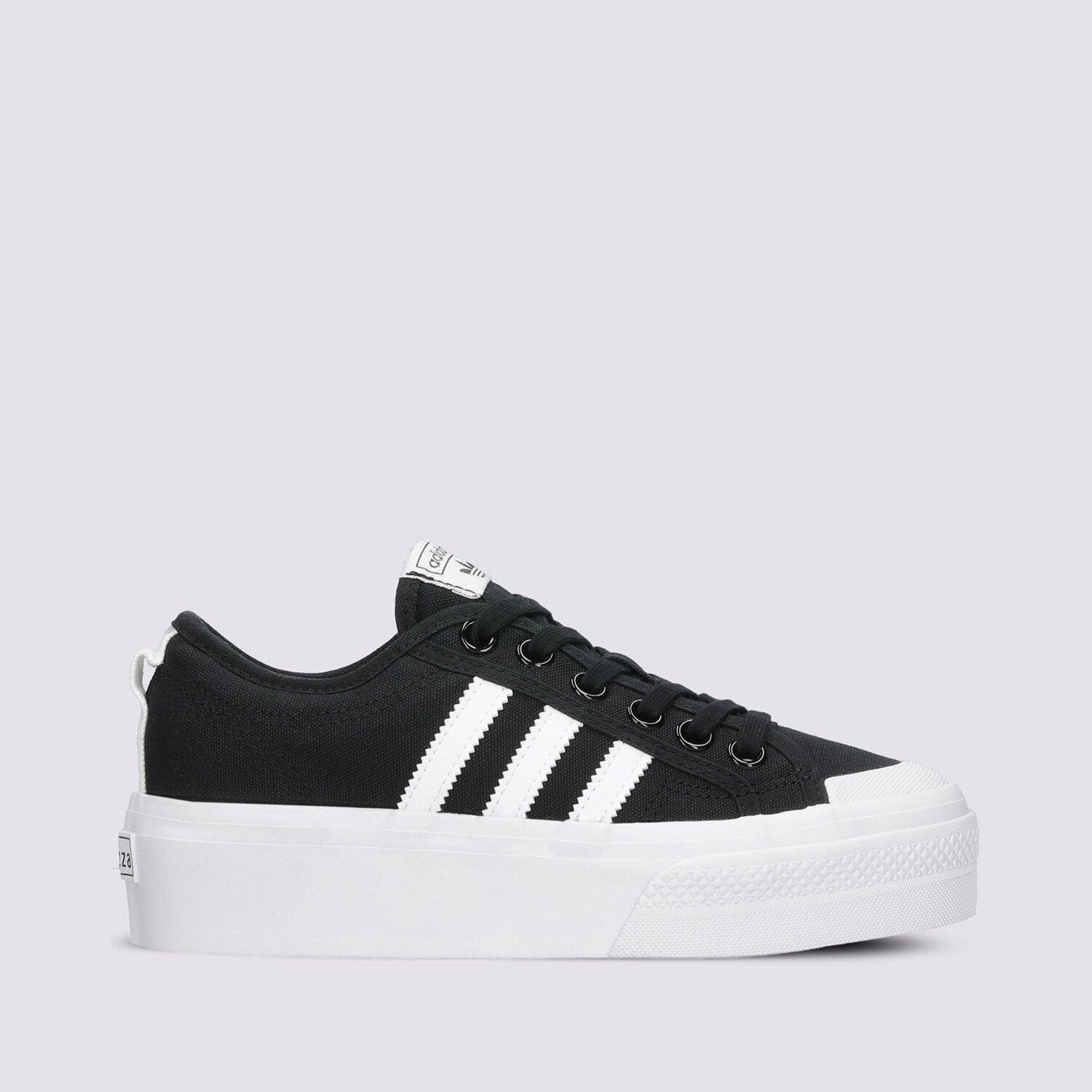 Damen Sneaker ADIDAS NIZZA PLATFORM W FV5321 Schwarz