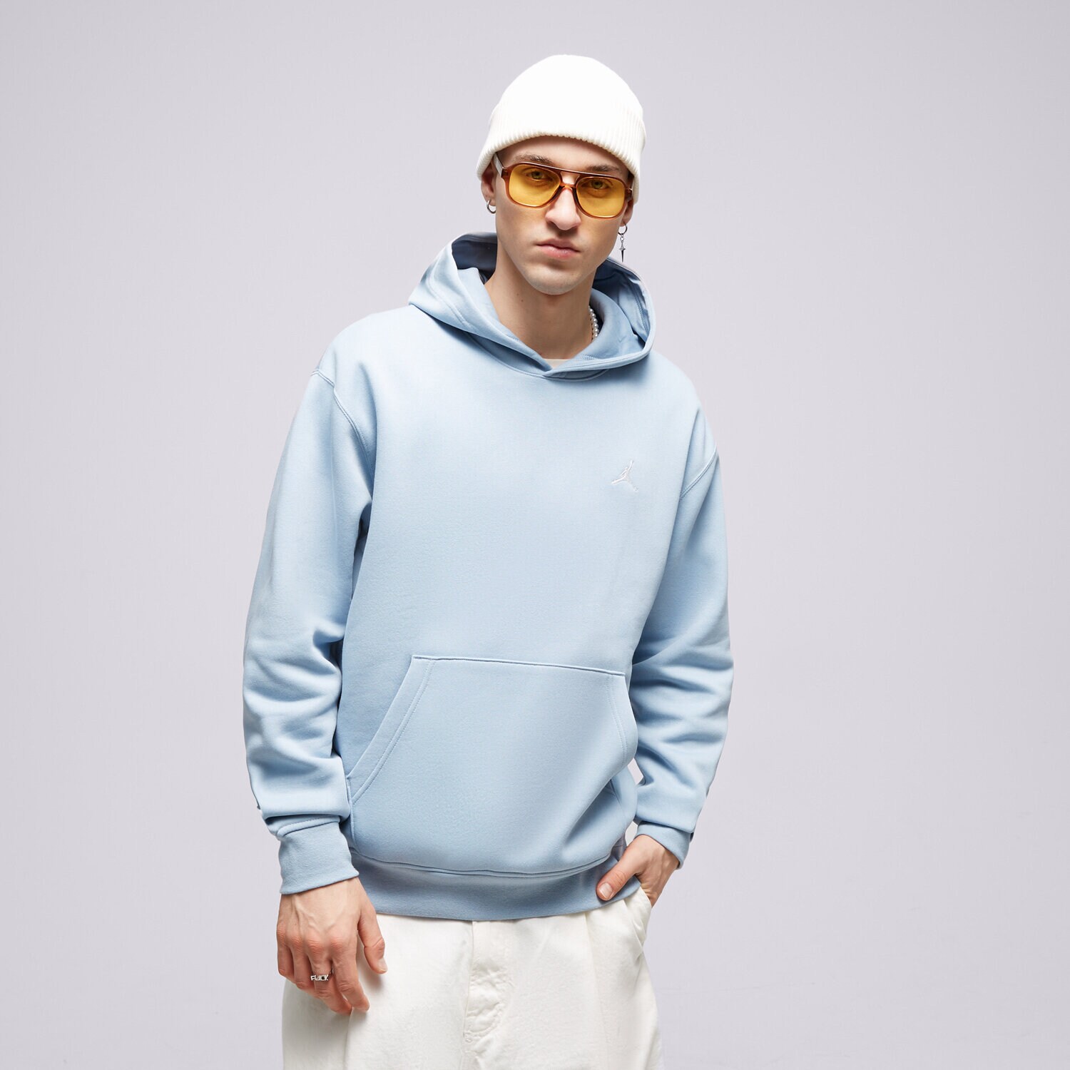 Herren JORDAN HOODIE M J ESS FLC PO FJ7774-436 Blau