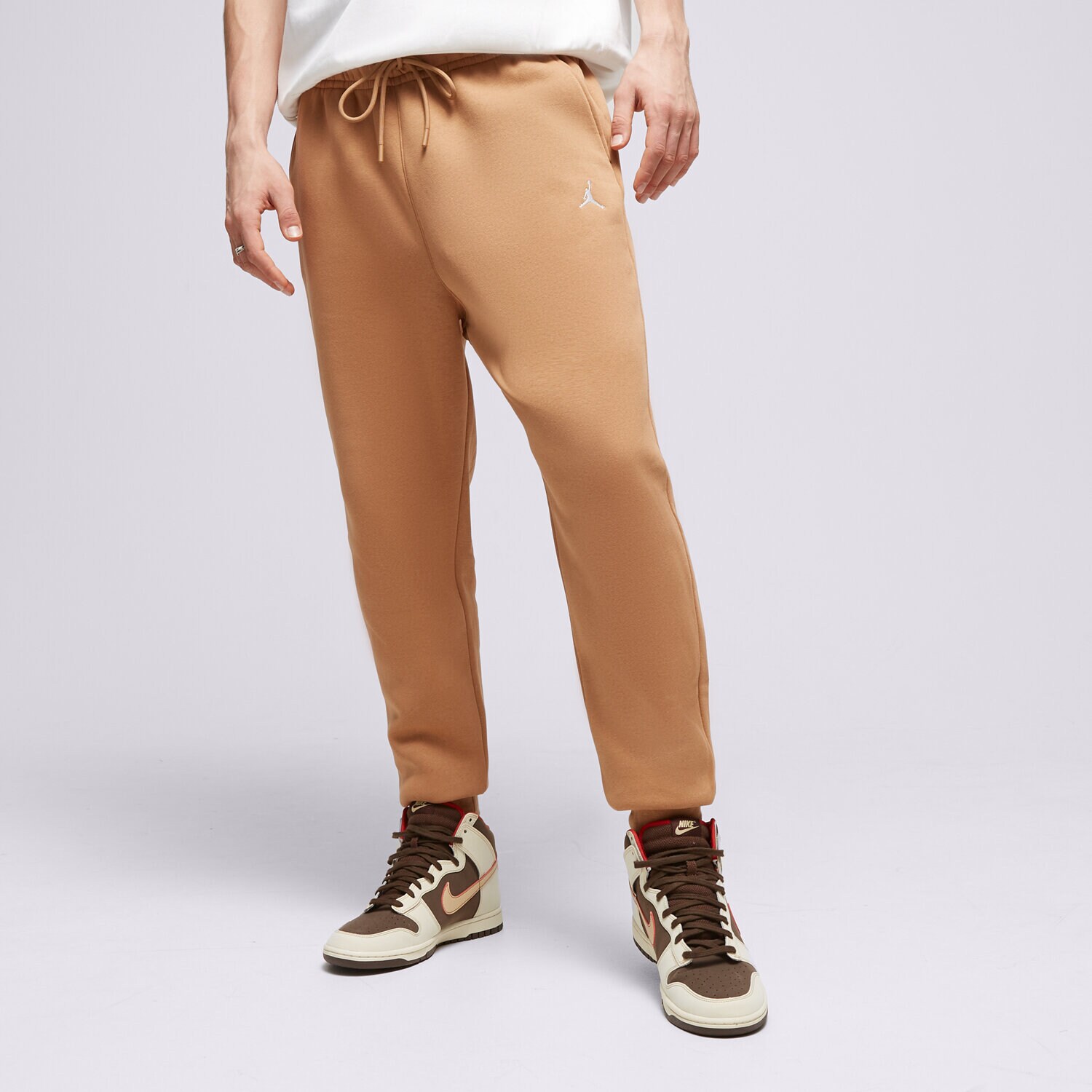 Herren Hosen JORDAN HOSE M J ESS FLC PANT FJ7779-231 Braun