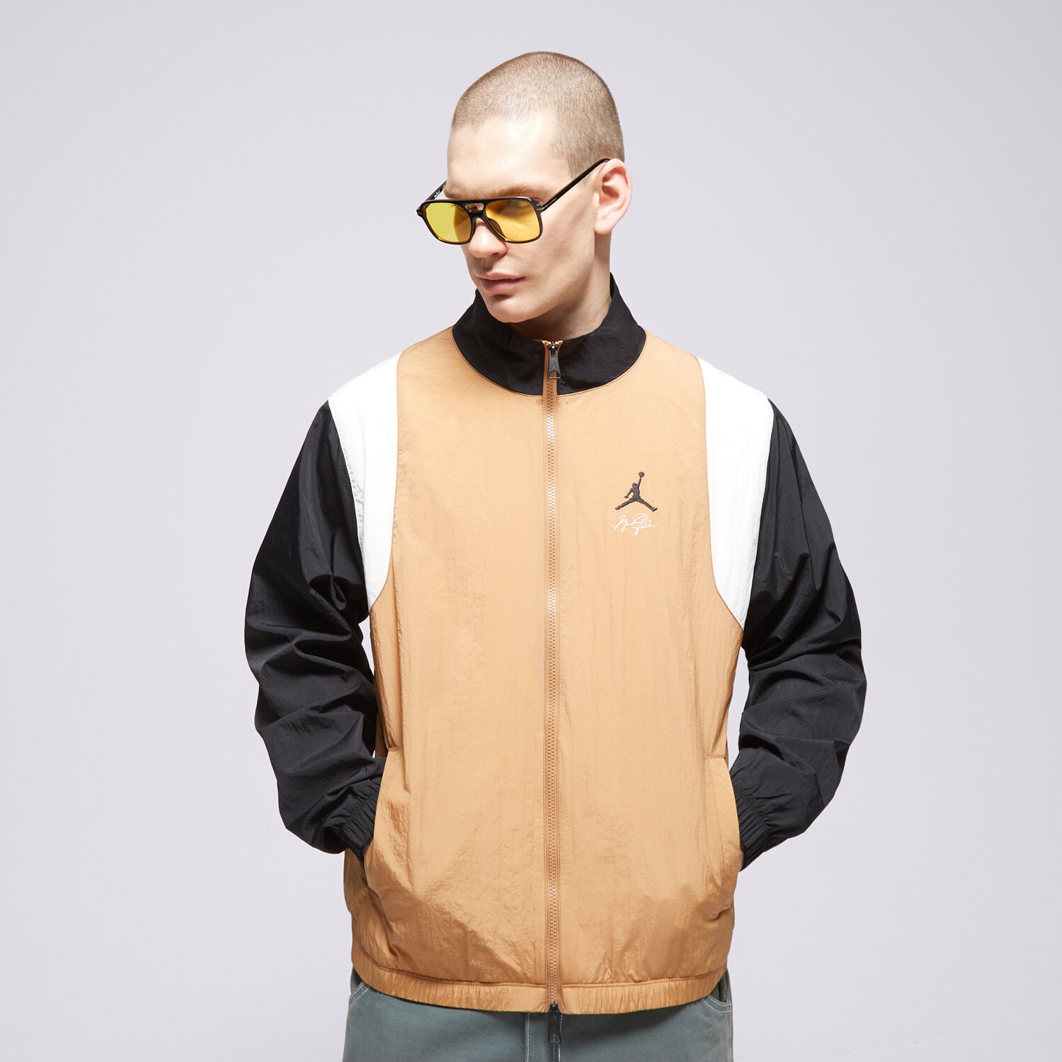 Herren Übergangsjacke JORDAN JACKE M J ESS MMBR JKT FN4621-231 Braun