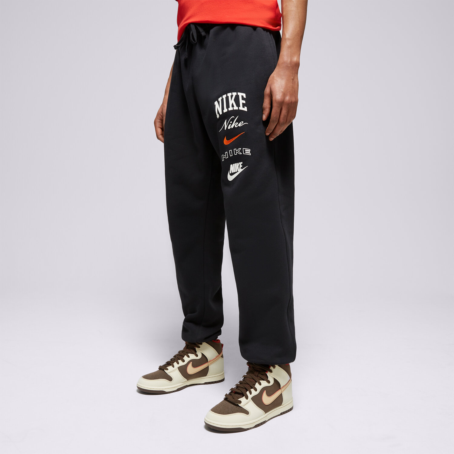 Herren Hosen NIKE HOSE M NK CLUB BB CF PANT STACK GX FN2643-010 Schwarz