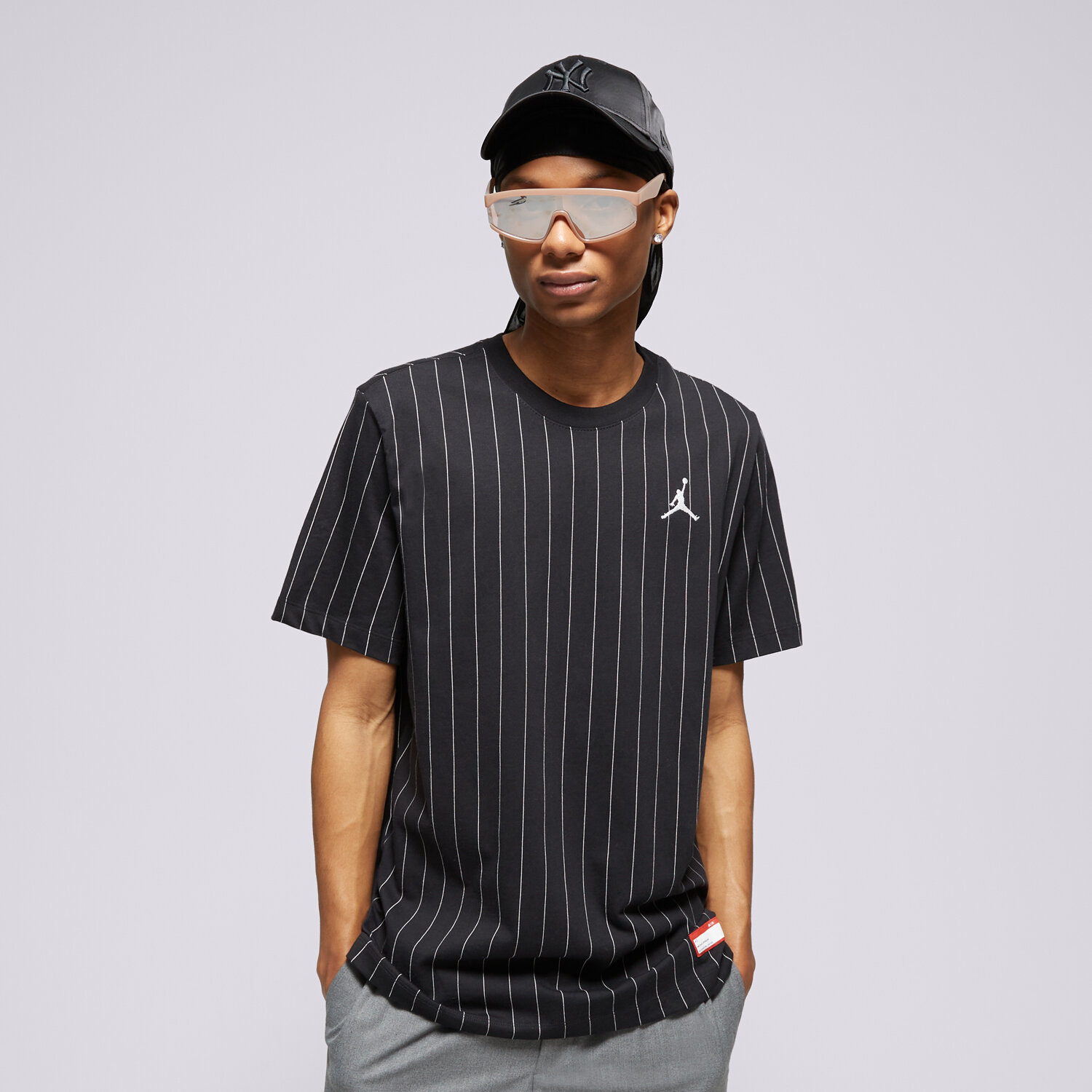 Herren T-Shirt JORDAN T-SHIRT M J FLT MVP AOP SS CREW FN5960-010 Schwarz