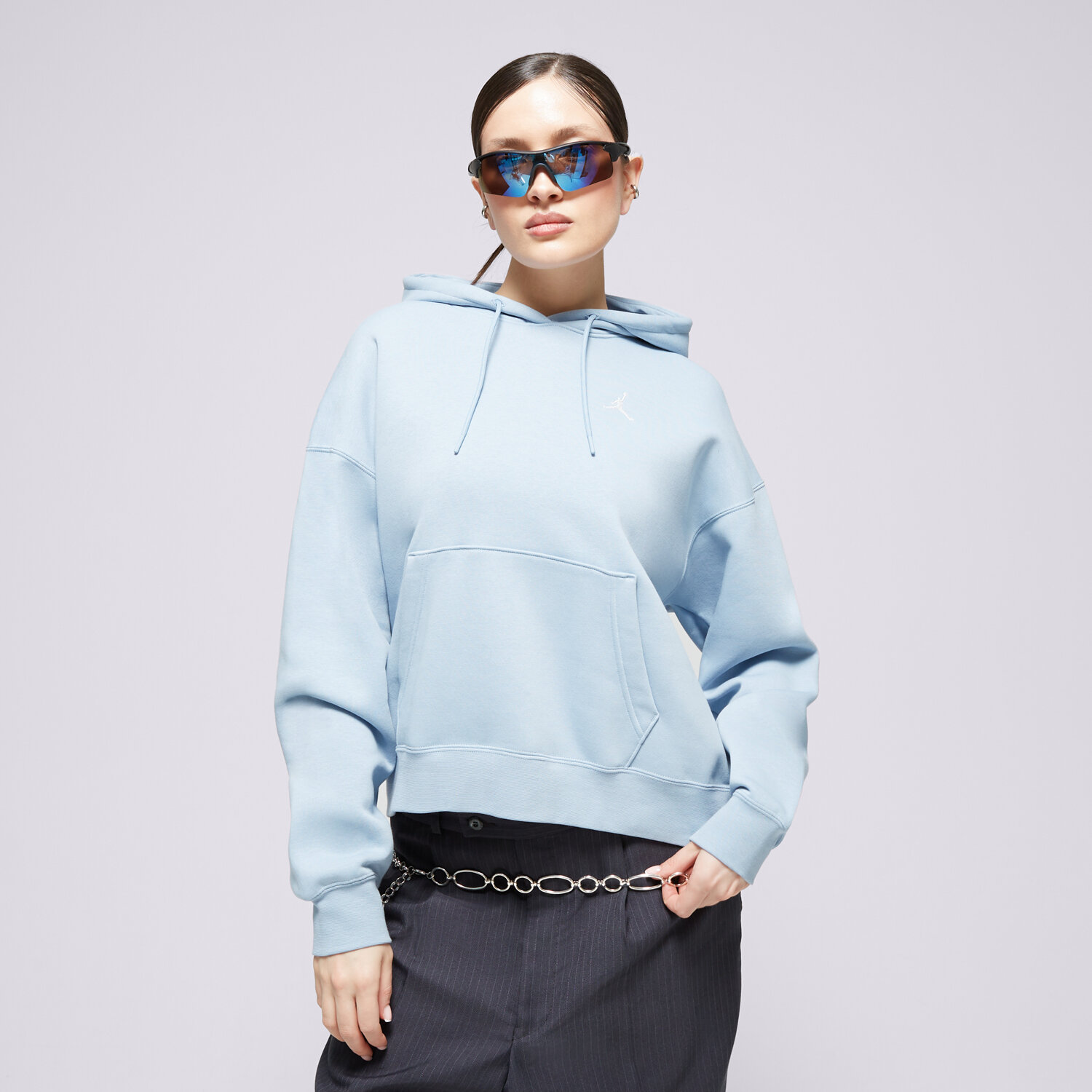 Damen JORDAN HOODIE W J BRKLN FLC PO 2 FN4488-436 Blau