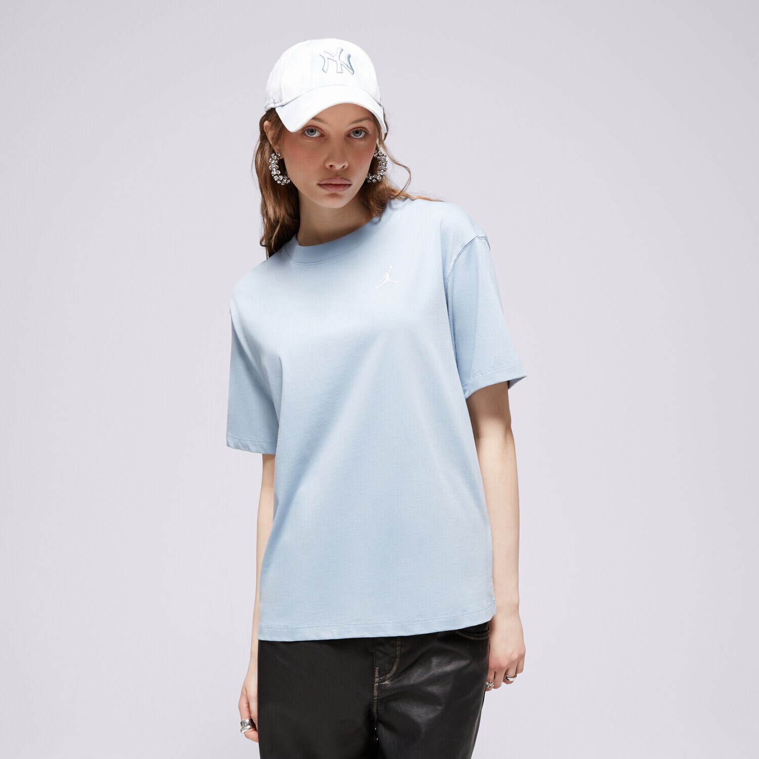 Damen T-Shirt JORDAN  T-SHIRT W J ESSEN GF TEE CORE 23 FN4500-436 Blau