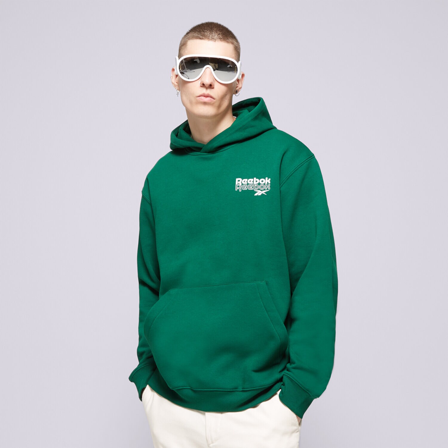 Herren REEBOK HOODIE RI PROP OF RBK 100076388 Grün