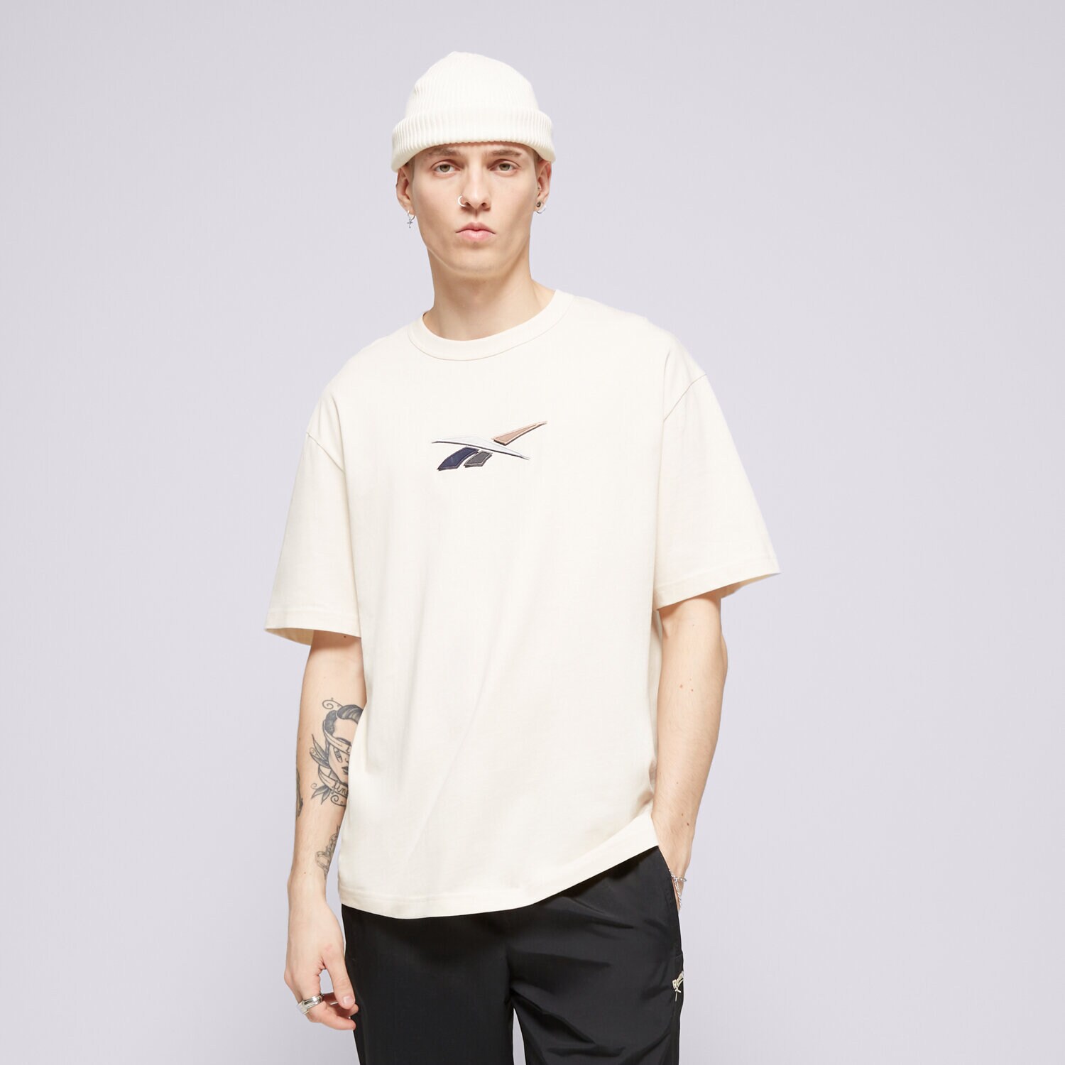Herren T-Shirt REEBOK T-SHIRT CL NO DYE UNIFORM TEE 100075550 Weiß
