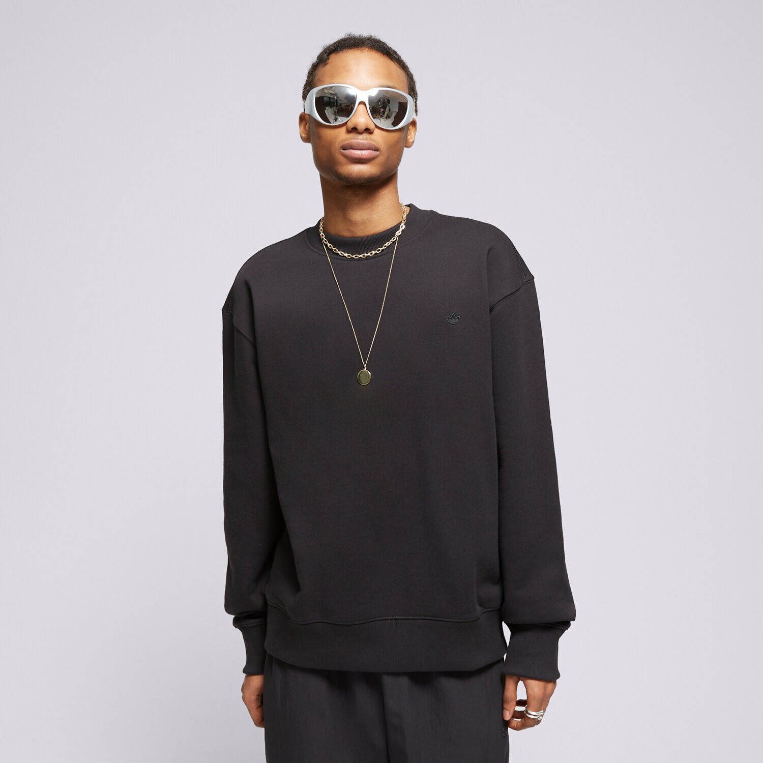 Herren ADIDAS SWEATSHIRT C CREW FT HK2938 Schwarz