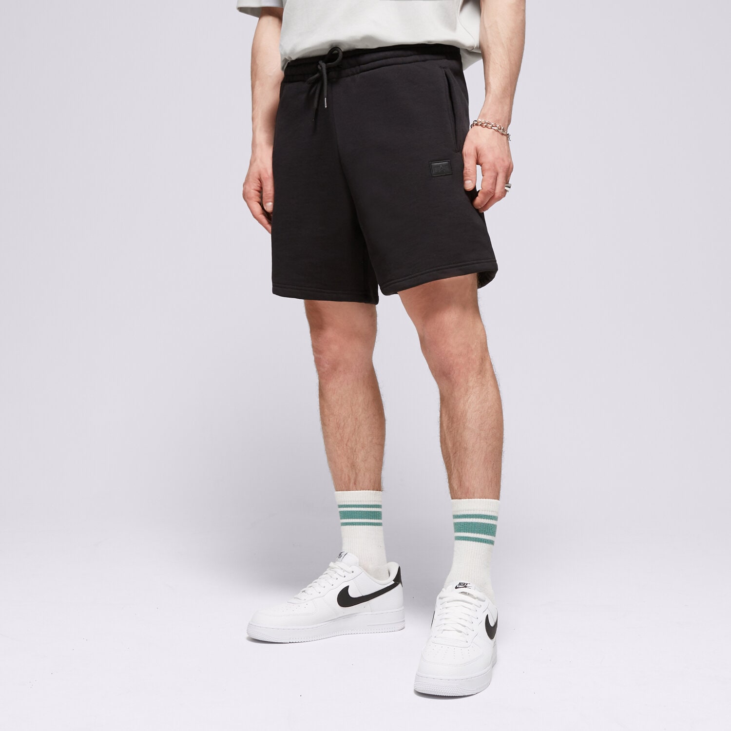 Herren Shorts ALPHA INDUSTRIES SHORTS ALPHA ESSENTIALS RL SHORTS 14636303 Schwarz