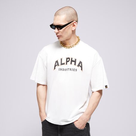 Alpha Industries Herren T-Shirt Air Force - Regular Fit Mit Logo-Print Für Alltag & Sport