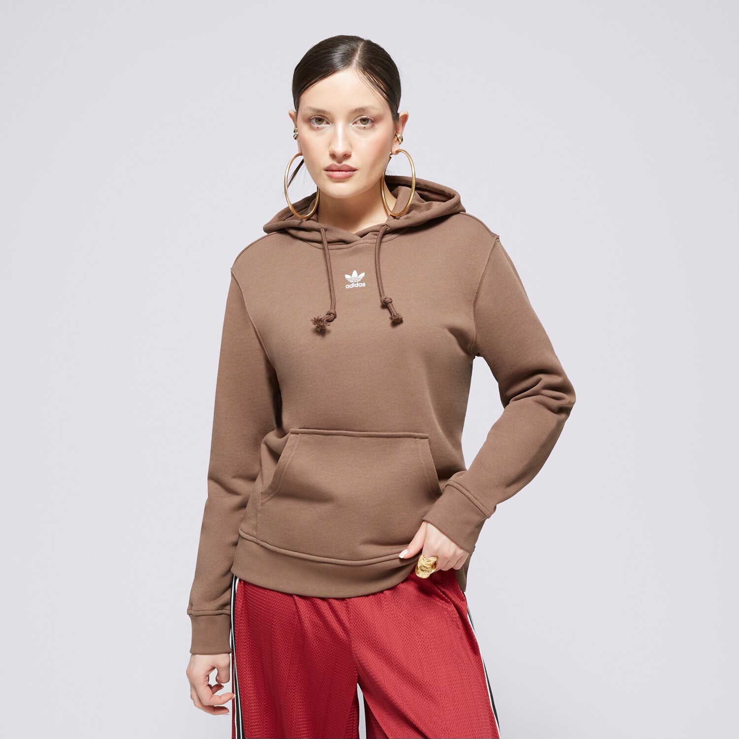 Damen ADIDAS HOODIE HOODIE IR5936 Braun