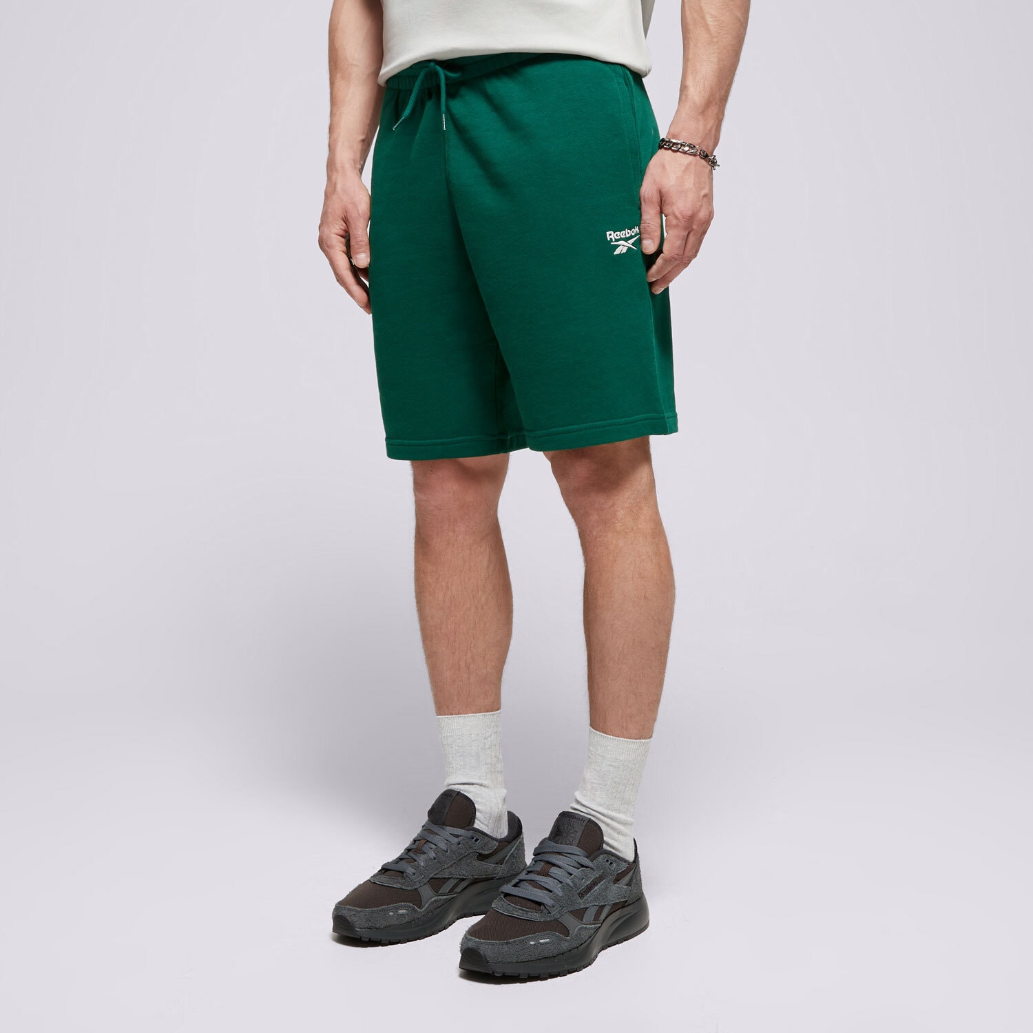 Herren Shorts REEBOK SHORTS RI FT LEFT LEG 100076441 Grün