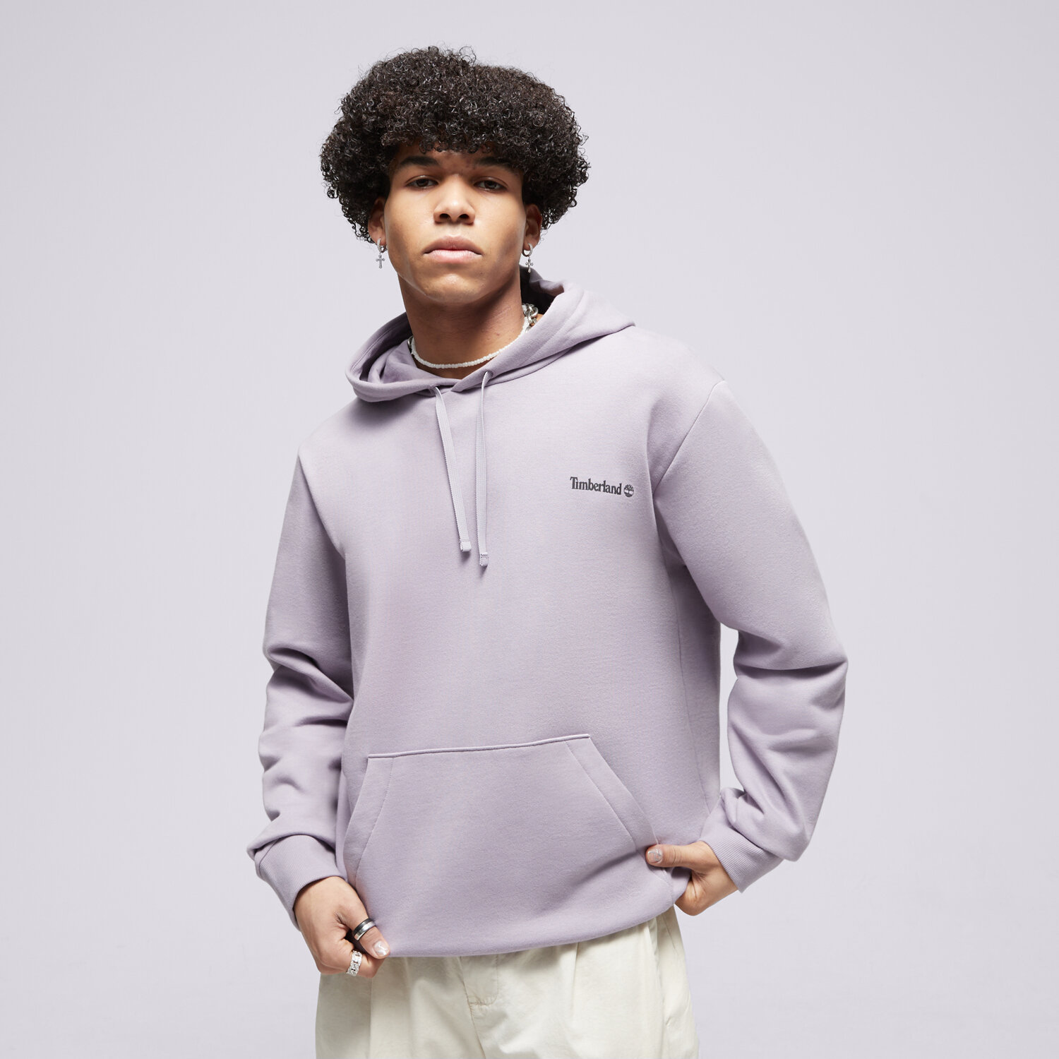 Herren TIMBERLAND HOODIE SMALL LOGO PRINT TB0A5XMFEG71 Violet