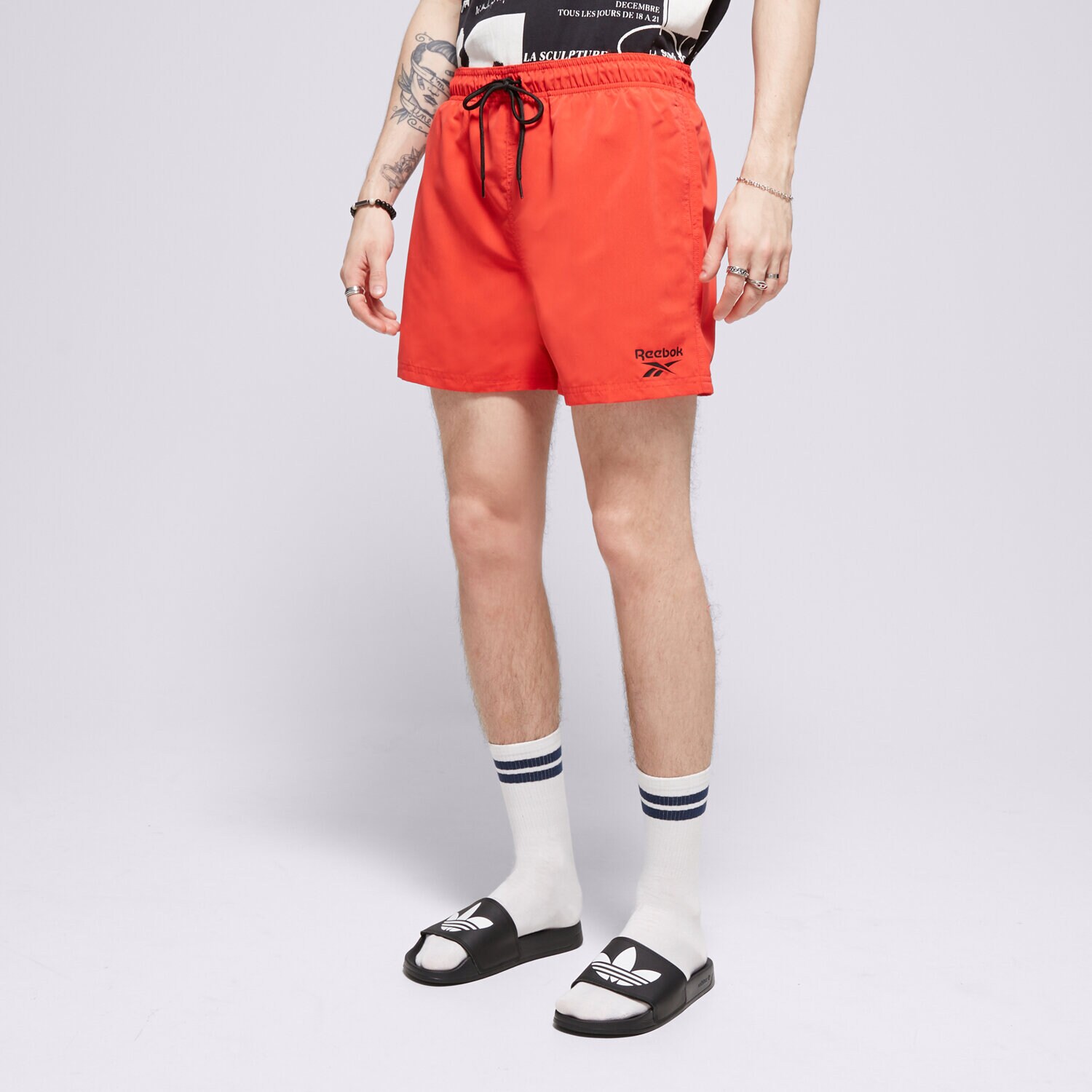 Herren Shorts REEBOK SHORTS YALE L5_71002_RBK_RD Rot