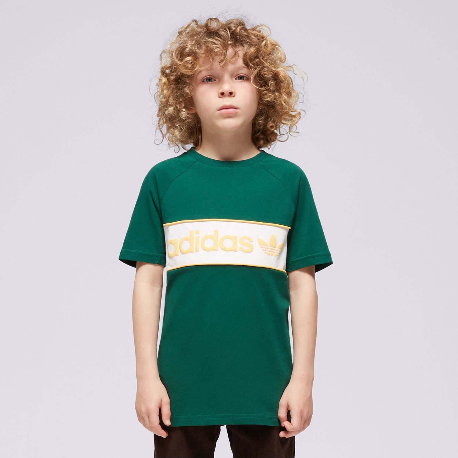 Kinder T-Shirt ADIDAS T-SHIRT TEE BOY IP2652 Grün