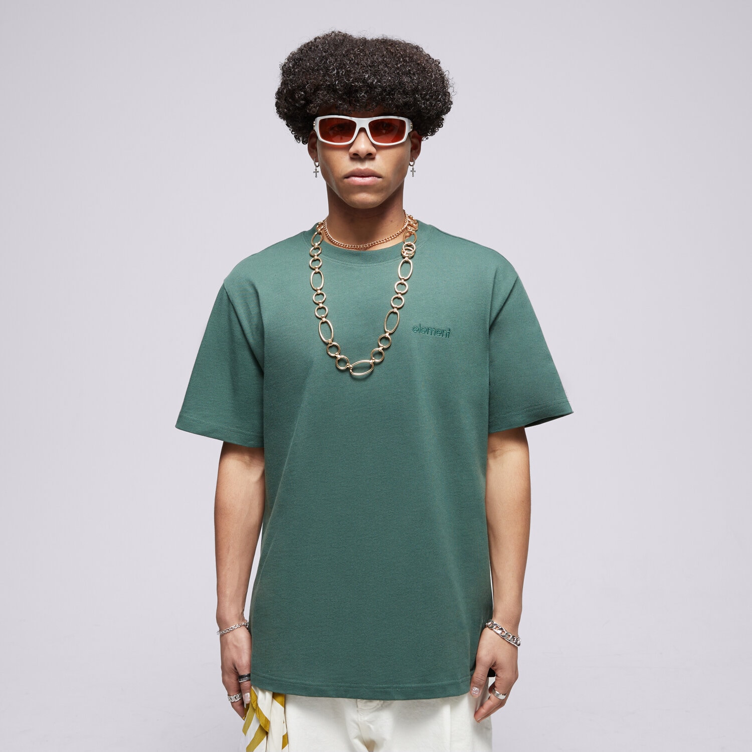 Herren T-Shirt ELEMENT T-SHIRT CRAIL 3.0 SS ELYKT00120-GRT0 Grün