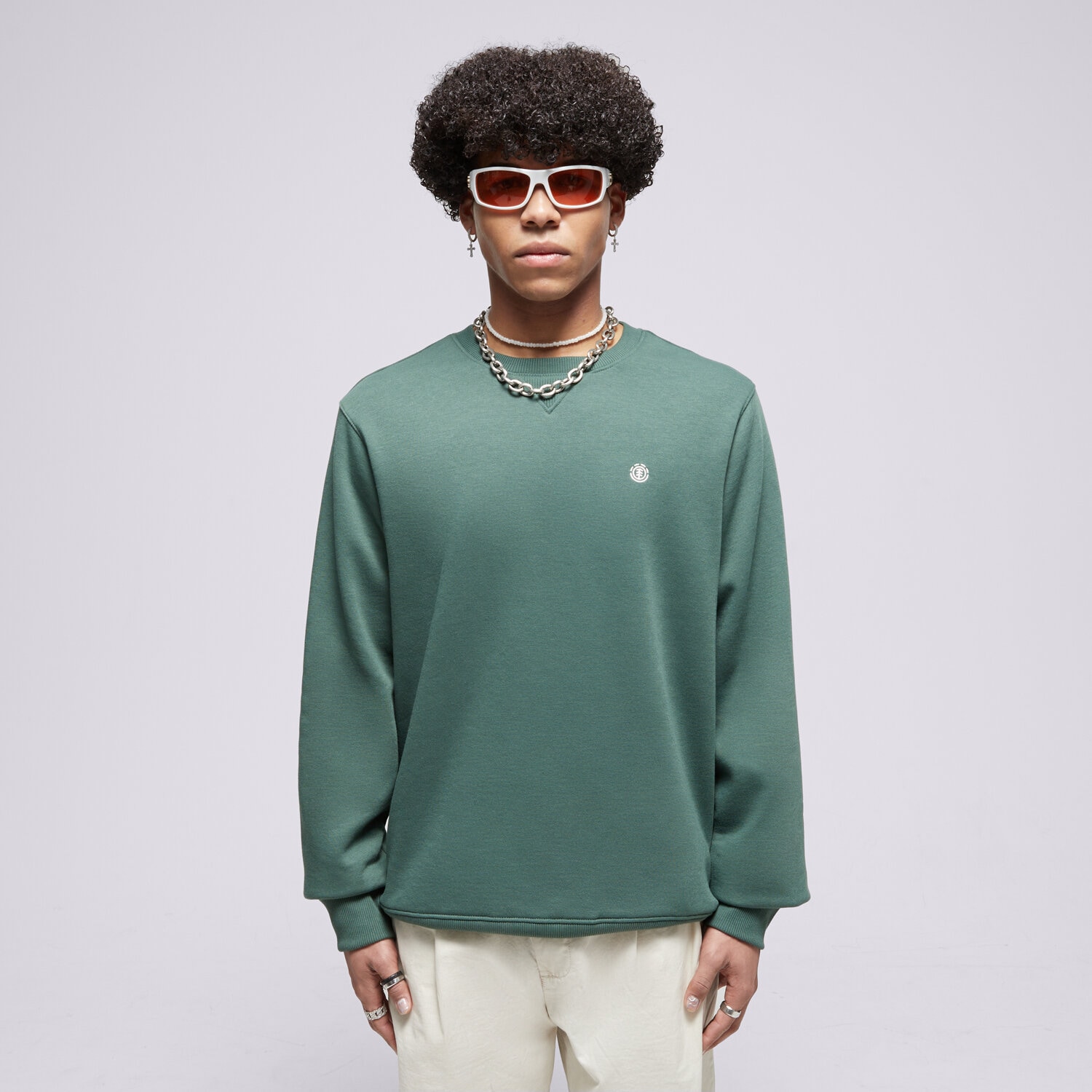 Herren ELEMENT SWEATSHIRT CORNELL CLASSIC CR ELYFT00158-GRT0 Grün