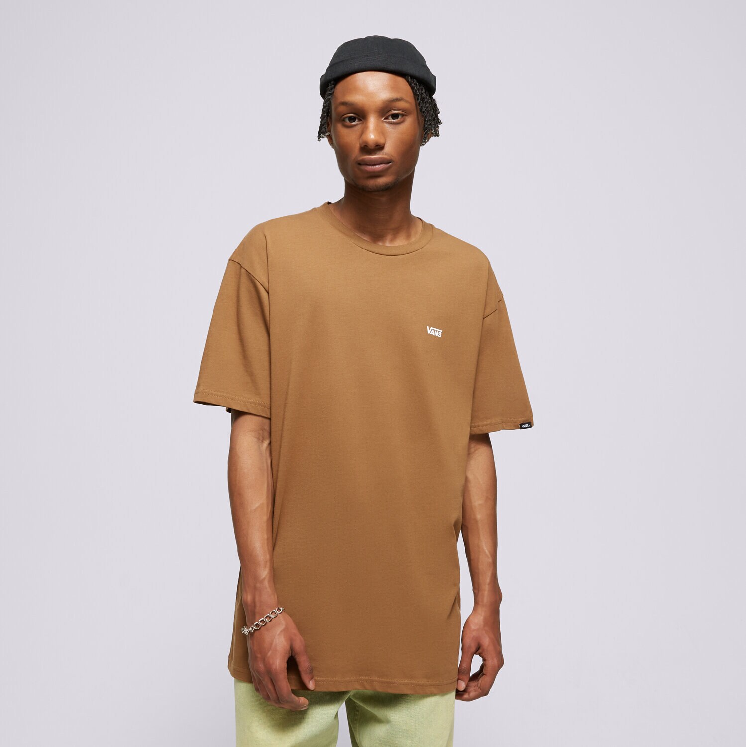 Herren T-Shirt VANS T-SHIRT LEFT CHEST COFFEE LIQUEUR VN0A3CZECR61 Braun