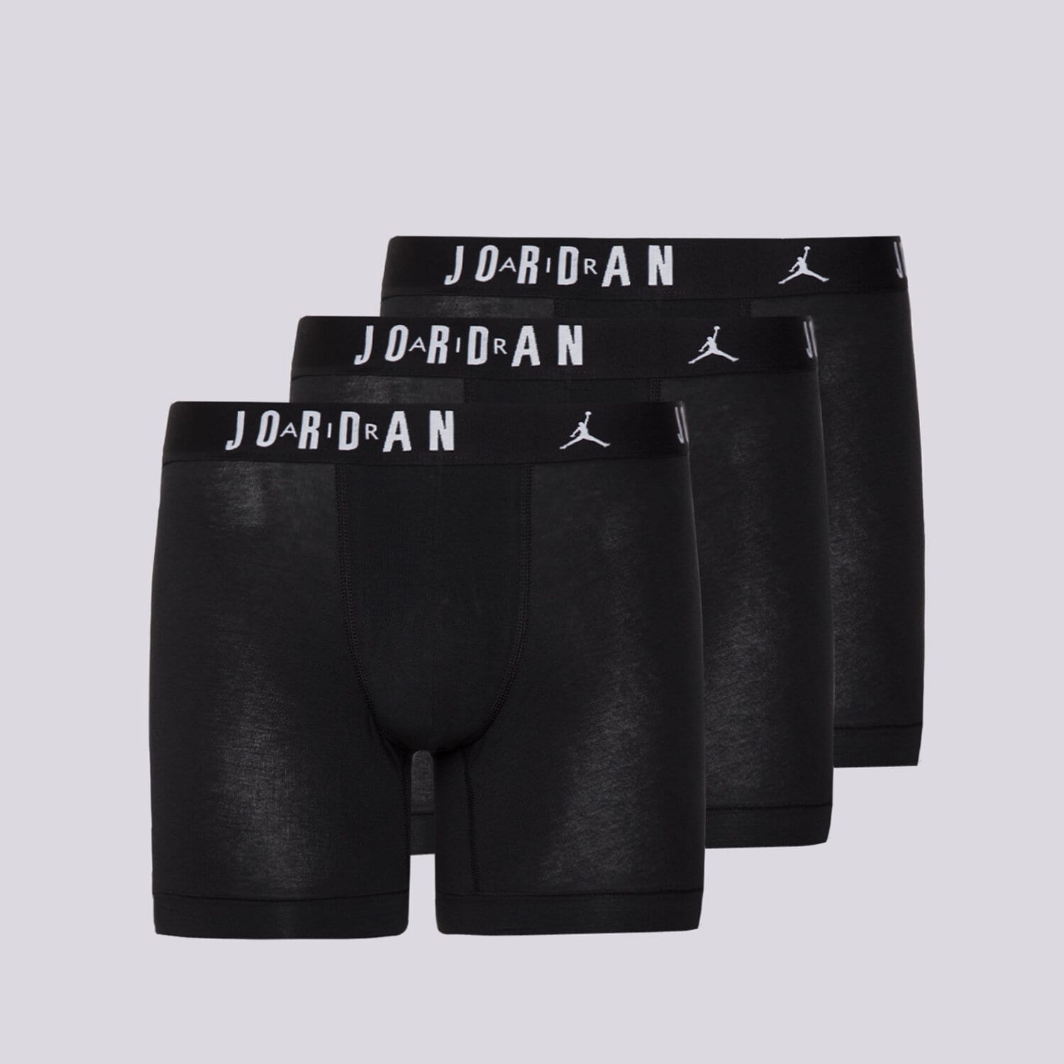 Herren Unterwäsche JORDAN BOXERSHORTS FLIGHT COTTON CORE 3PK BB JM0622-023 Schwarz