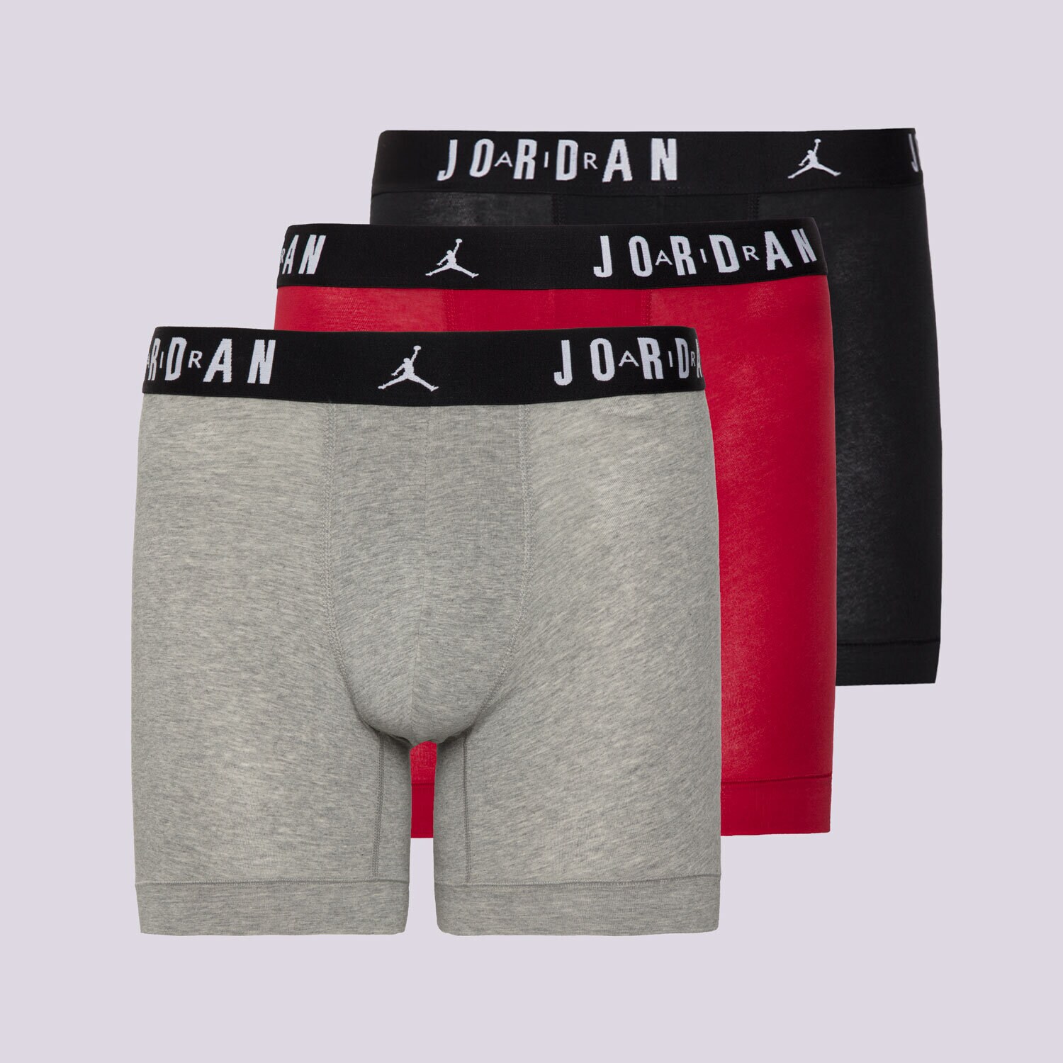 Herren Unterwäsche JORDAN BOXERSHORTS FLIGHT COTTON CORE 3PK BB JM0622-H24 Multicolor