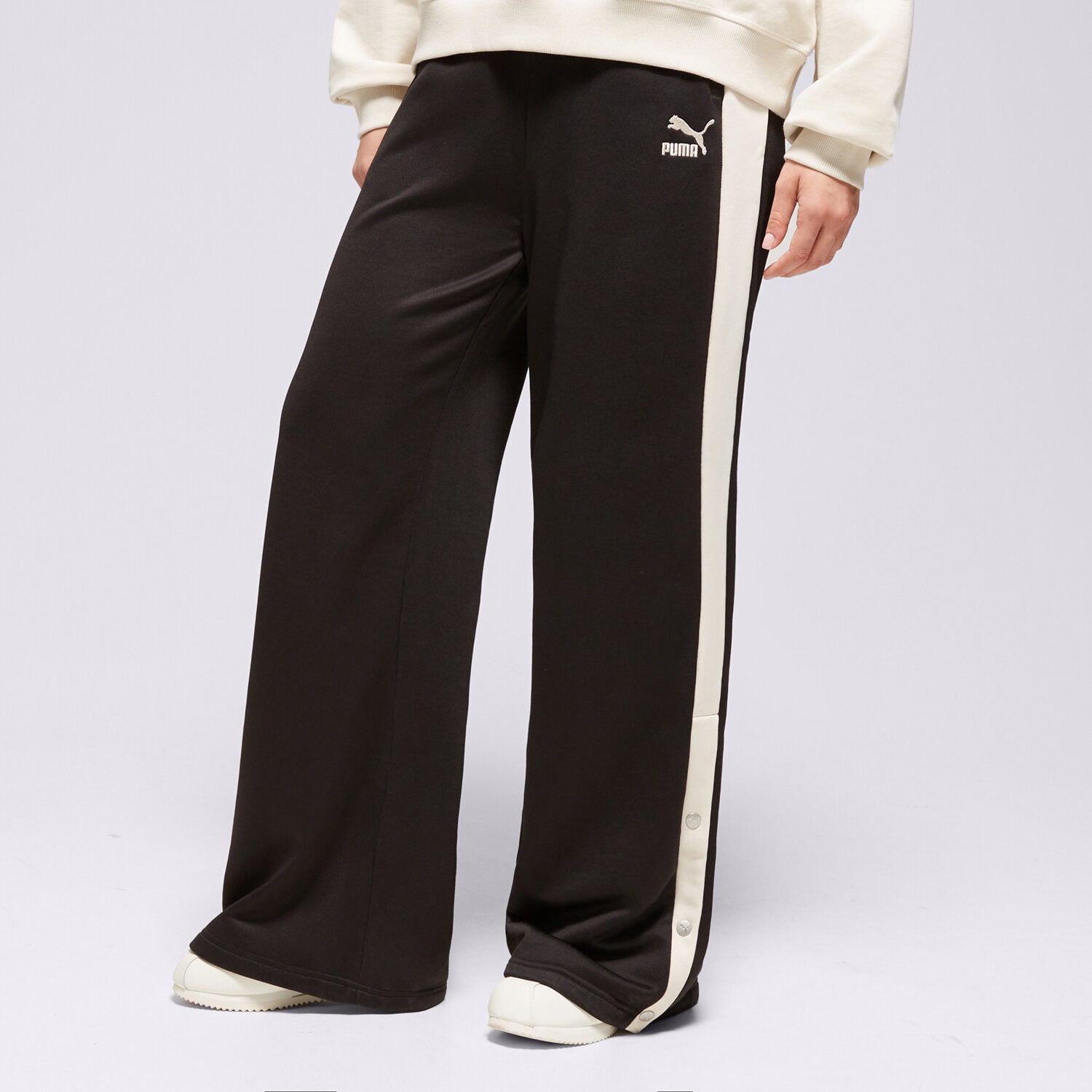 Damen Hosen PUMA HOSE RELAXED TRACK 62502501 Schwarz
