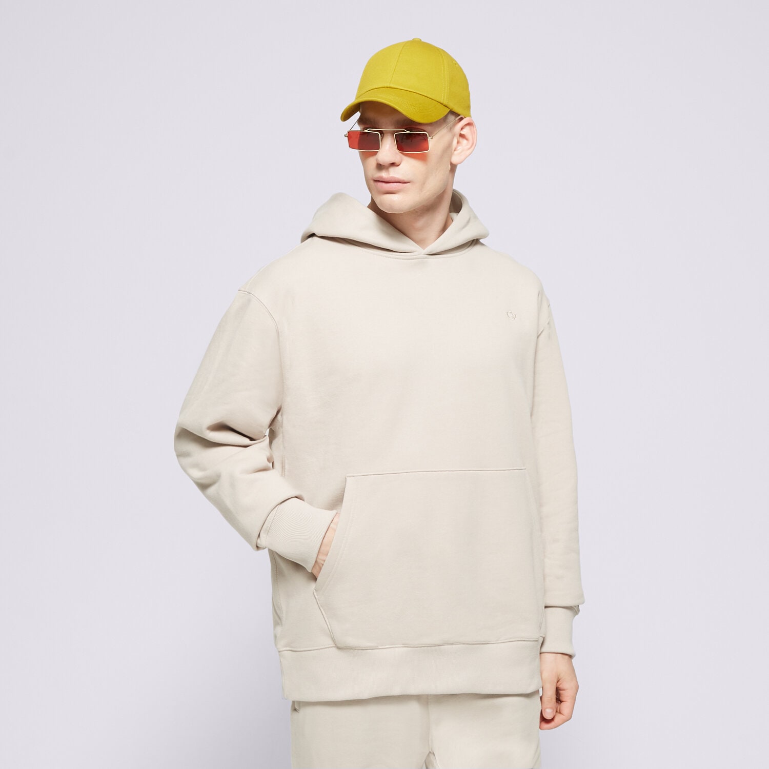 Herren ADIDAS HOODIE C HOODIE FT IR7865 Beige